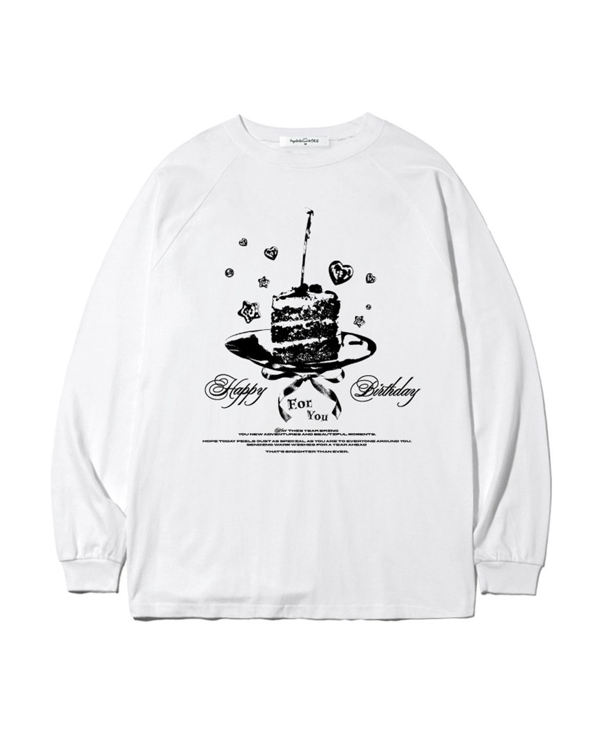 더모프하우스(THEMORFHOUSE) 케이크 포 유 프린트 오버핏 롱슬리브 [4color]