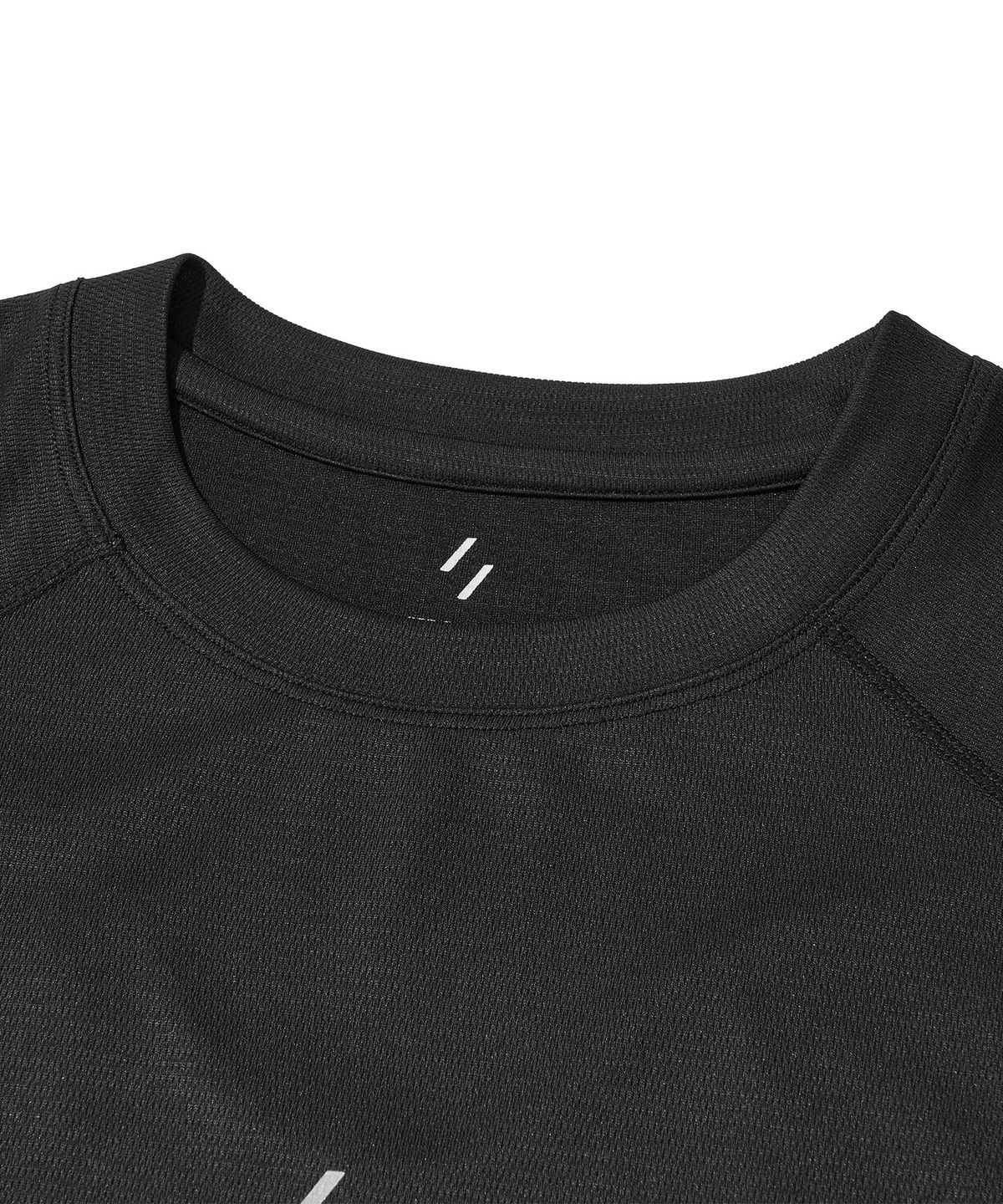 웰터 익스페리먼트(WELTER EXPERIMENT) HYDRAFUSE MESH T-SHIRT_BLACK
