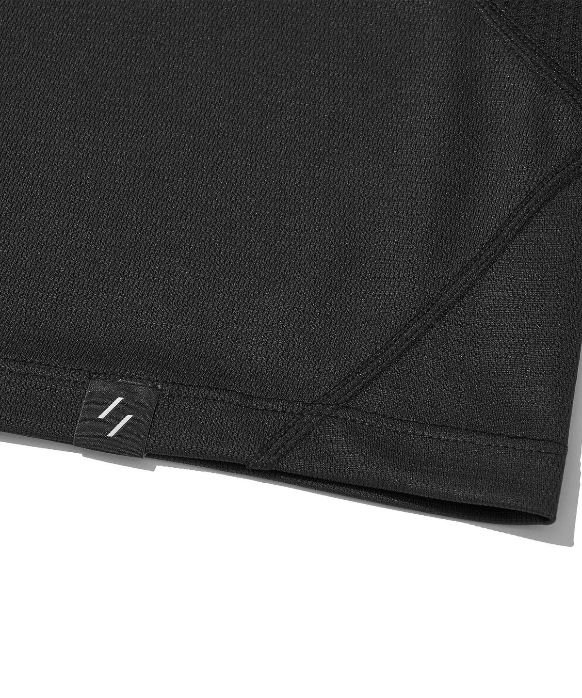 웰터 익스페리먼트(WELTER EXPERIMENT) HYDRAFUSE MESH T-SHIRT_BLACK