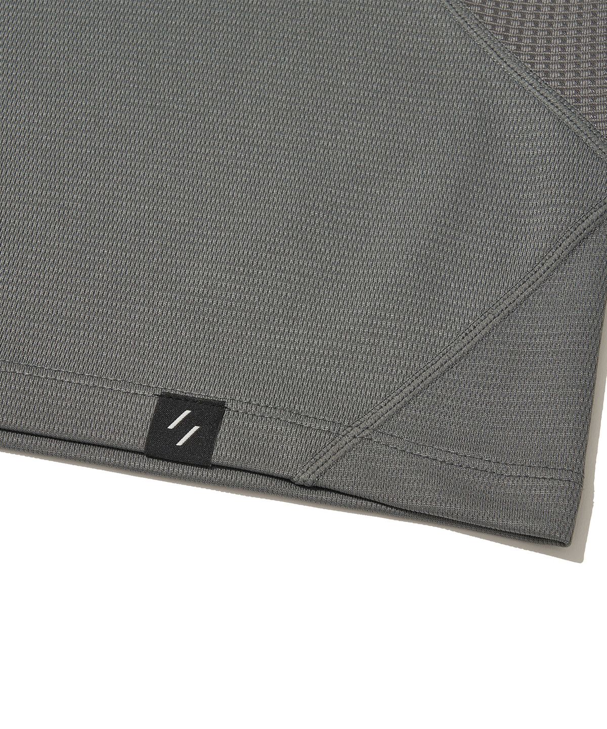 웰터 익스페리먼트(WELTER EXPERIMENT) HYDRAFUSE MESH T-SHIRT_GRAY