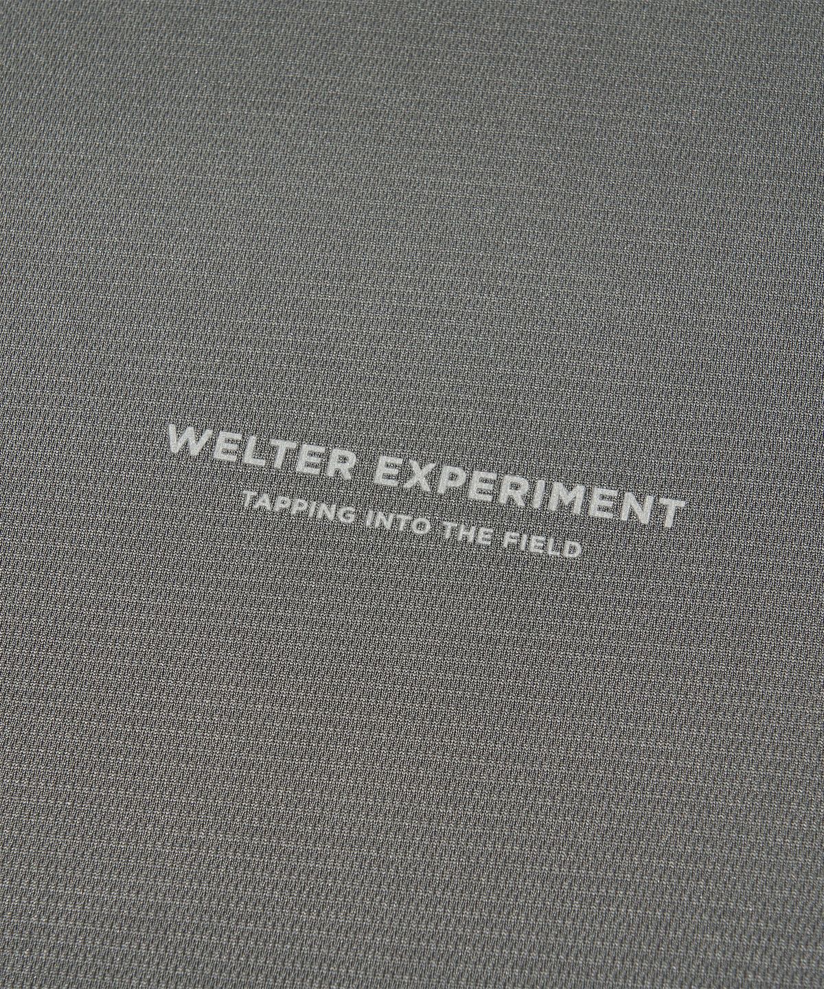 웰터 익스페리먼트(WELTER EXPERIMENT) HYDRAFUSE MESH T-SHIRT_GRAY