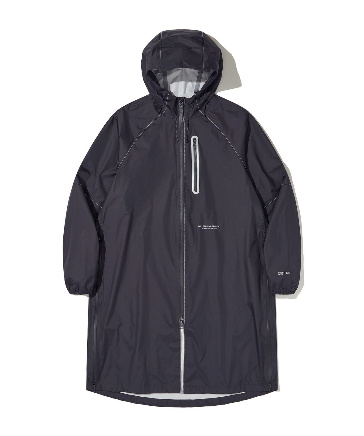 웰터 익스페리먼트(WELTER EXPERIMENT) HYDRAIR BALANCE PERTEX SHELL RAIN COAT_BLACK