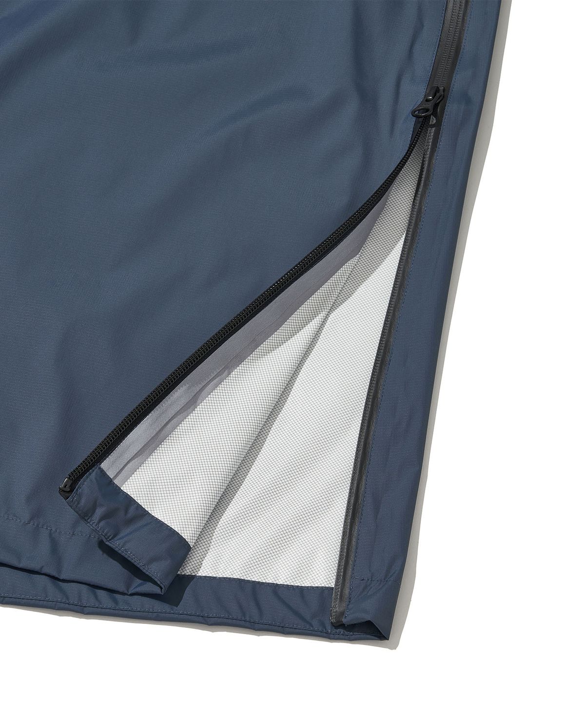 웰터 익스페리먼트(WELTER EXPERIMENT) HYDRAIR BALANCE PERTEX SHELL RAIN COAT_GRAYISH BLUE