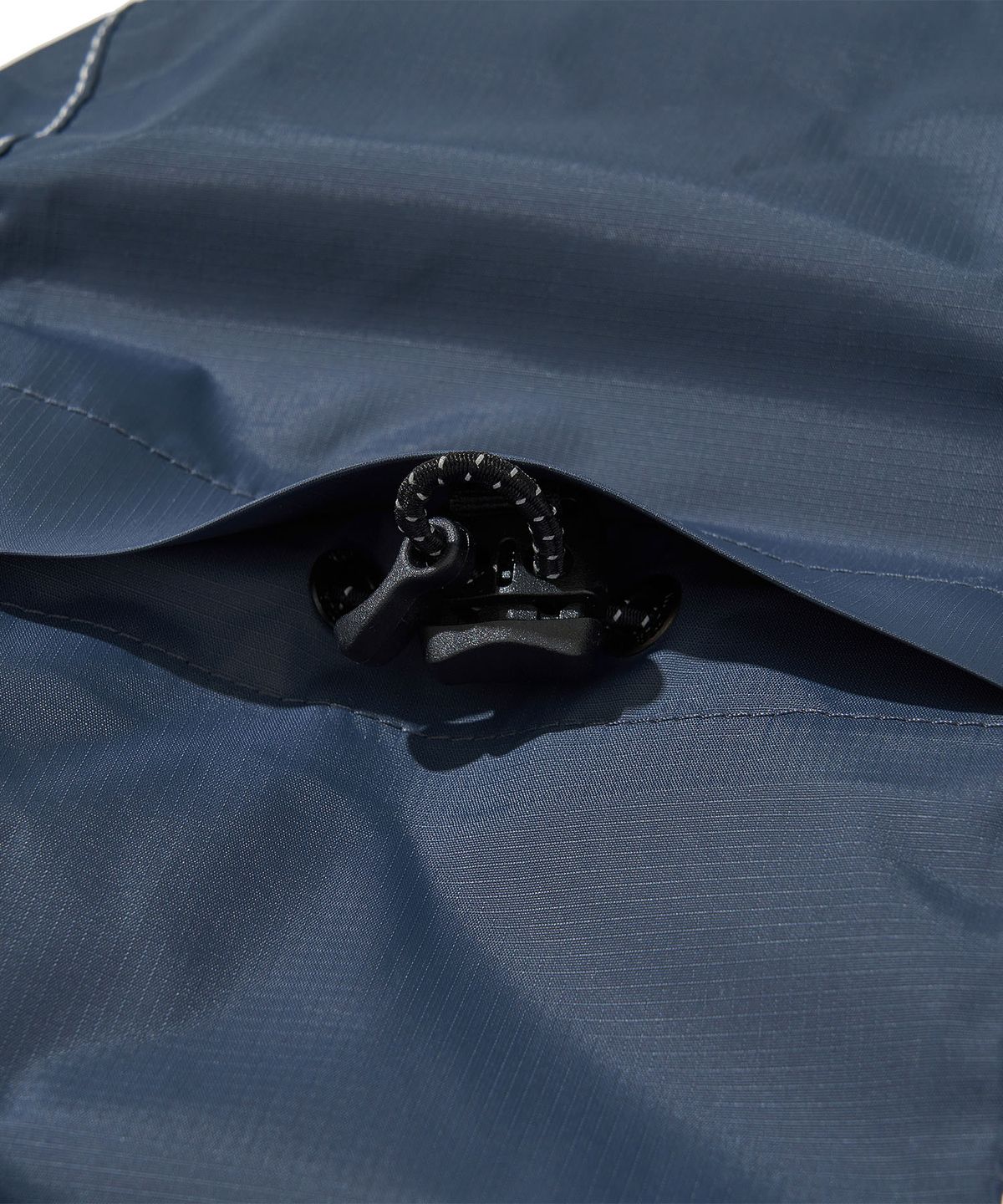 웰터 익스페리먼트(WELTER EXPERIMENT) HYDRAIR BALANCE PERTEX SHELL RAIN COAT_GRAYISH BLUE