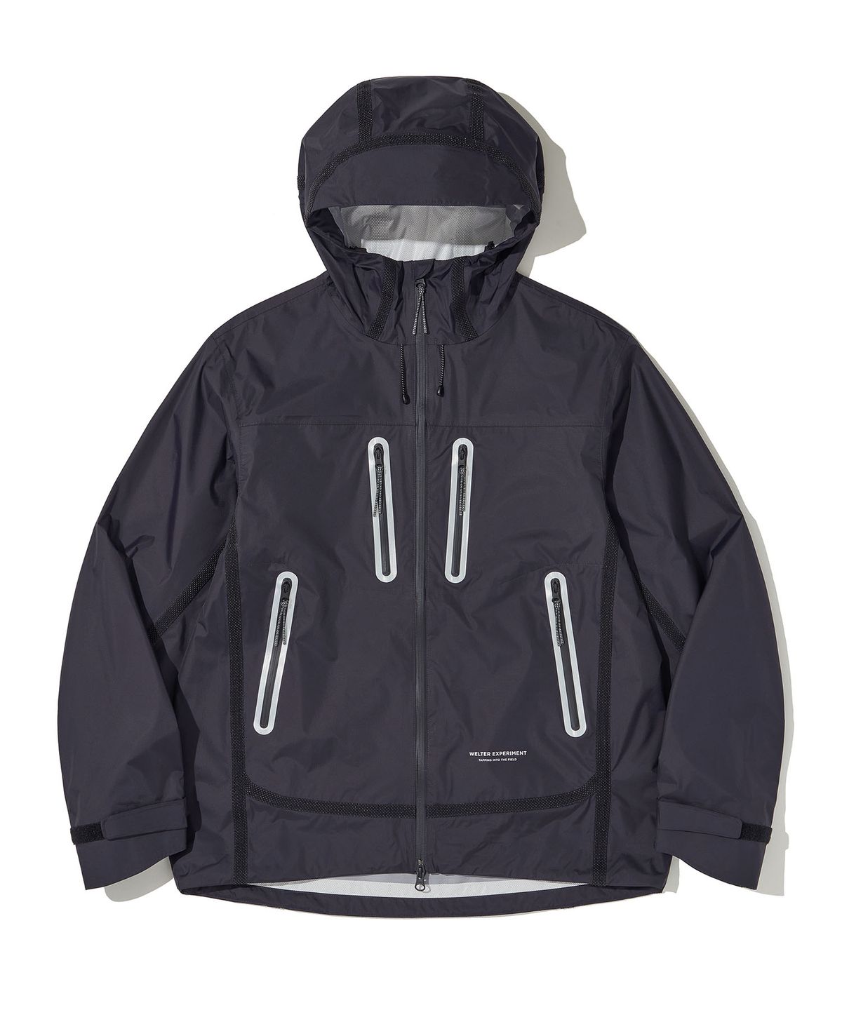 웰터 익스페리먼트(WELTER EXPERIMENT) HYDRAIR BALANCE PERTEX SHELL JACKET_BLACK