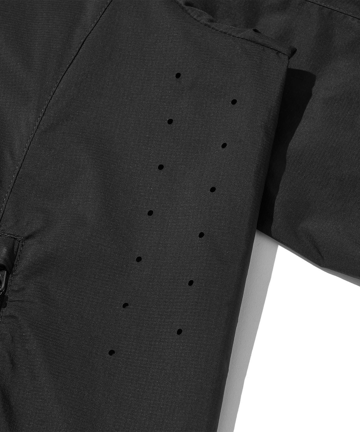 웰터 익스페리먼트(WELTER EXPERIMENT) AEROPLY PERTEX WINDBREAKER JACKET_BLACK