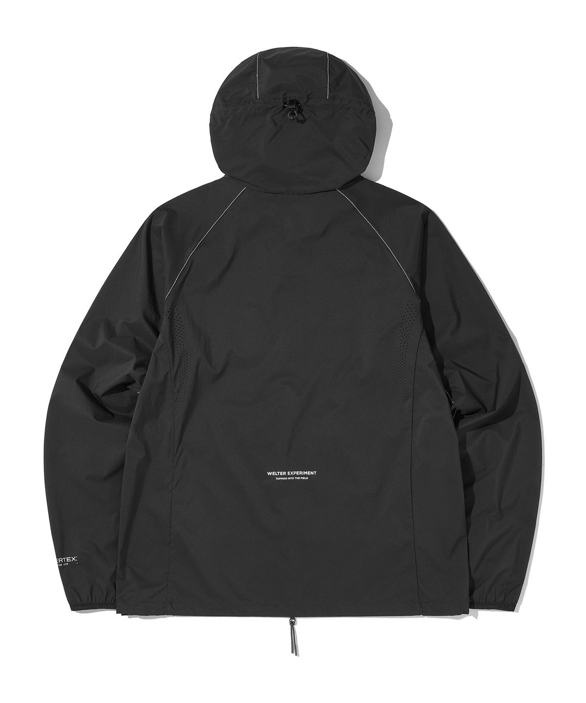 웰터 익스페리먼트(WELTER EXPERIMENT) AIRBACK PERTEX LIGHT WINDBREAKER JACKET_BLACK
