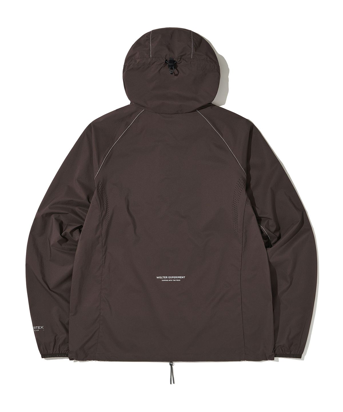 웰터 익스페리먼트(WELTER EXPERIMENT) AIRBACK PERTEX LIGHT WINDBREAKER JACKET_BROWN