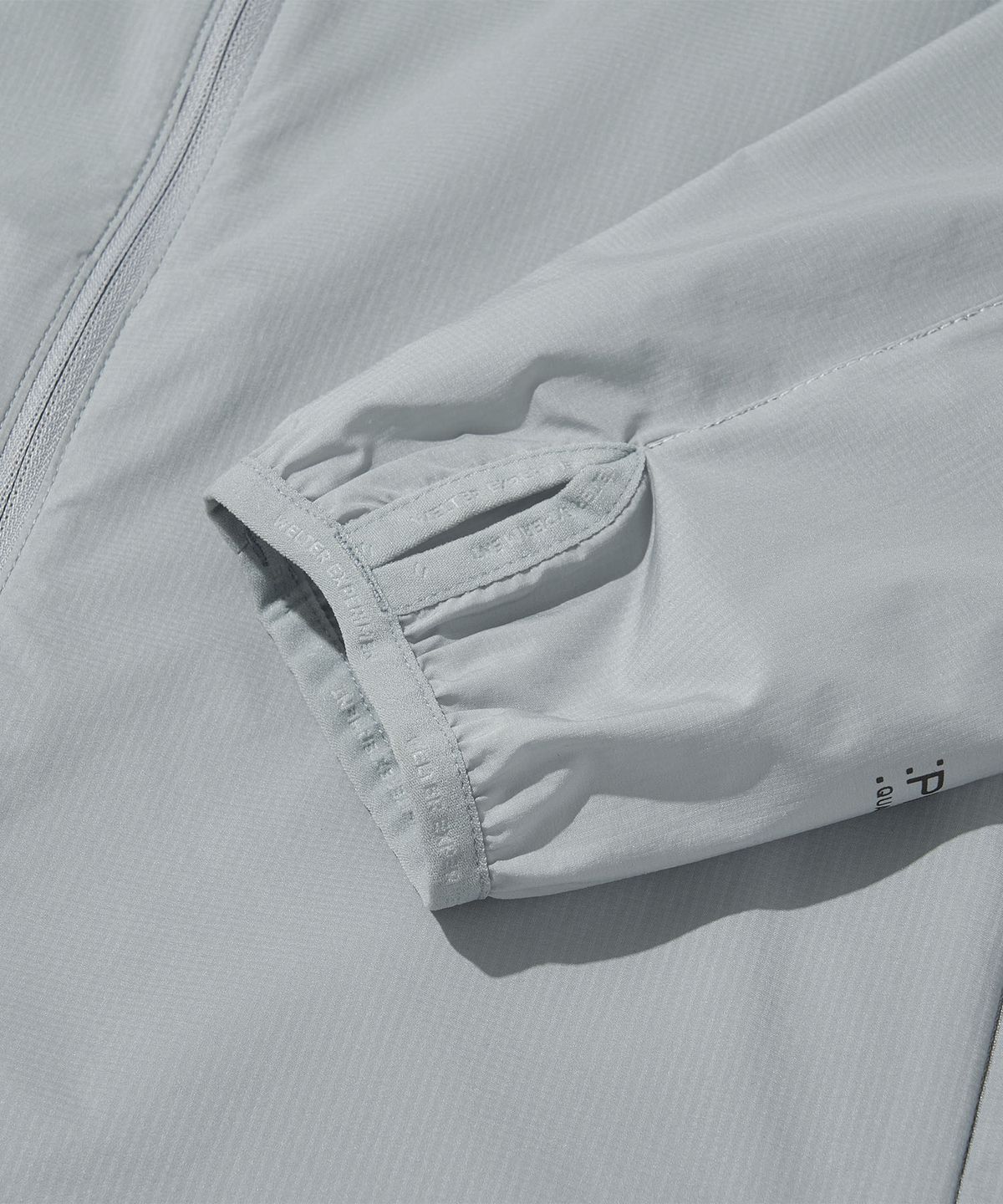 웰터 익스페리먼트(WELTER EXPERIMENT) AIRBACK PERTEX LIGHT WINDBREAKER JACKET_LIGHT GRAY