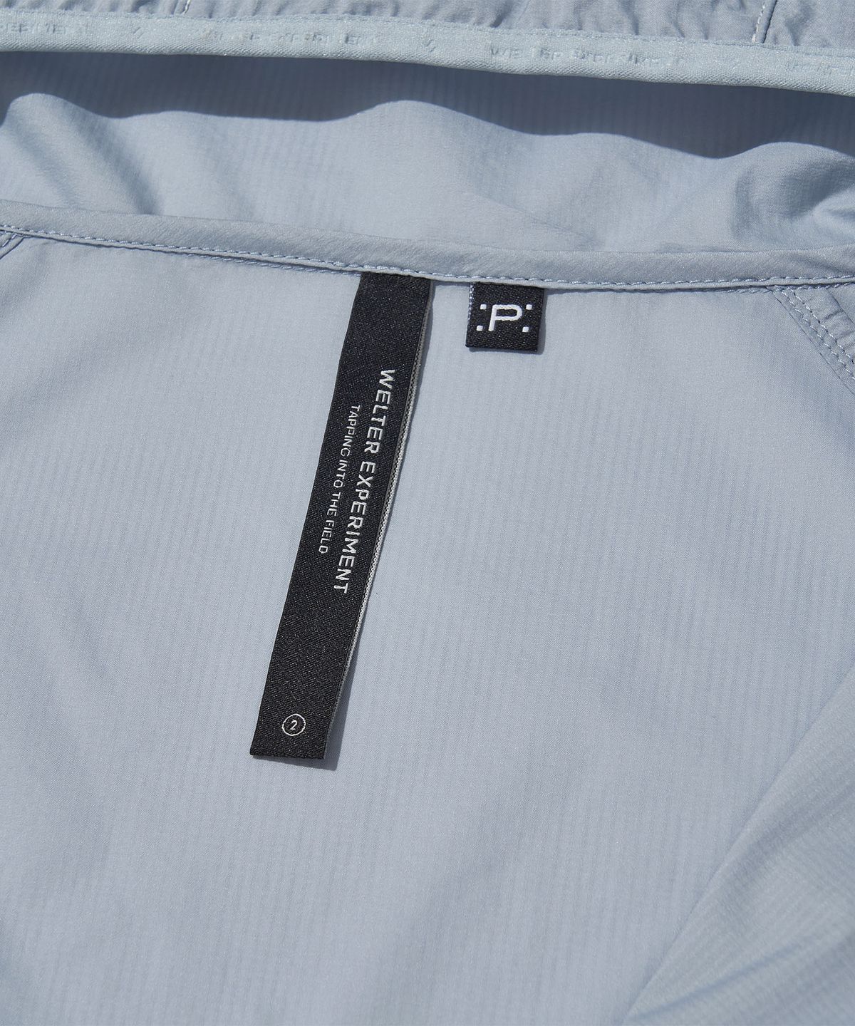 웰터 익스페리먼트(WELTER EXPERIMENT) AIRBACK PERTEX LIGHT WINDBREAKER JACKET_SKY BLUE
