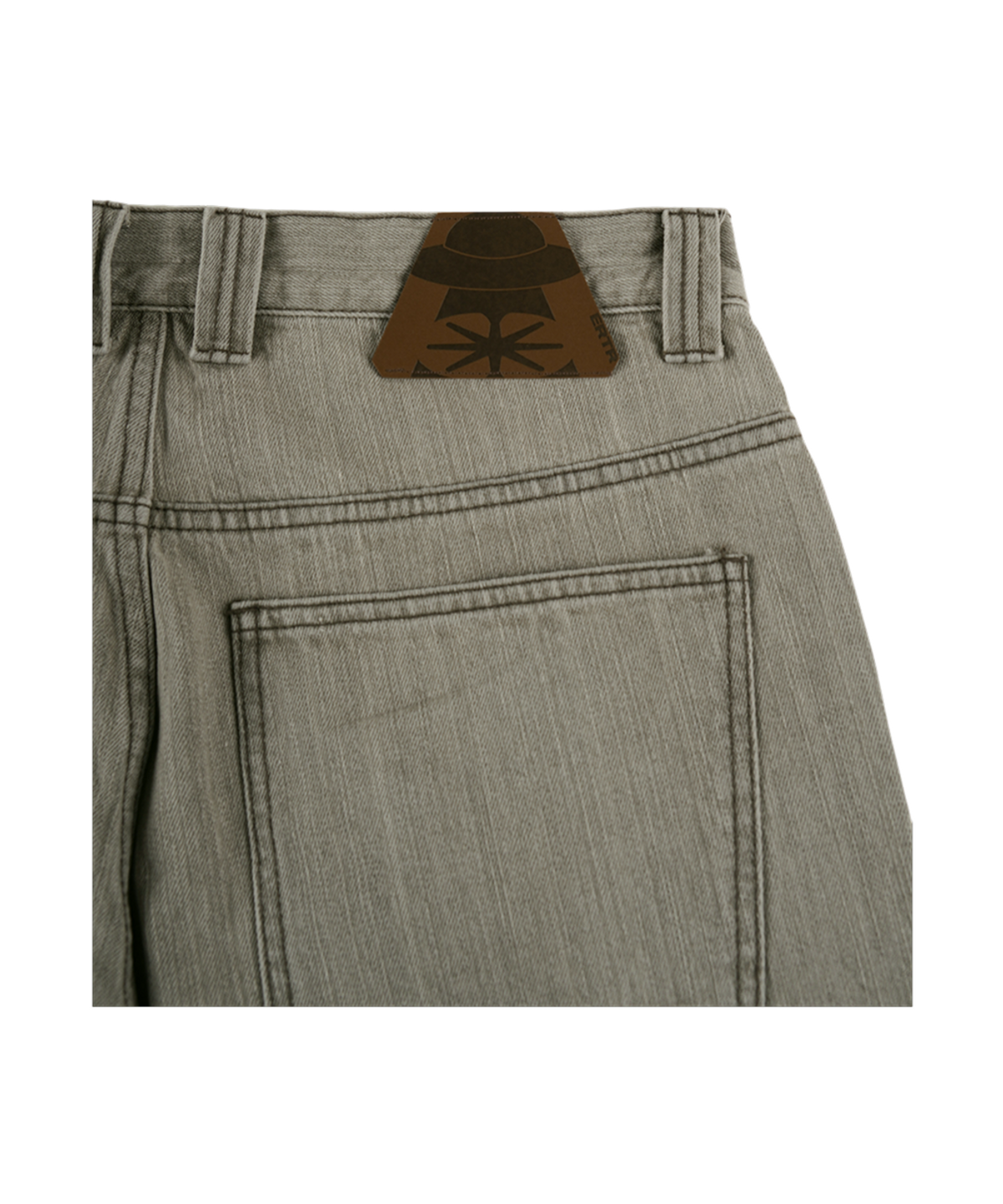 이알티알(ERTR) Dont Panic Denim Pants Sand
