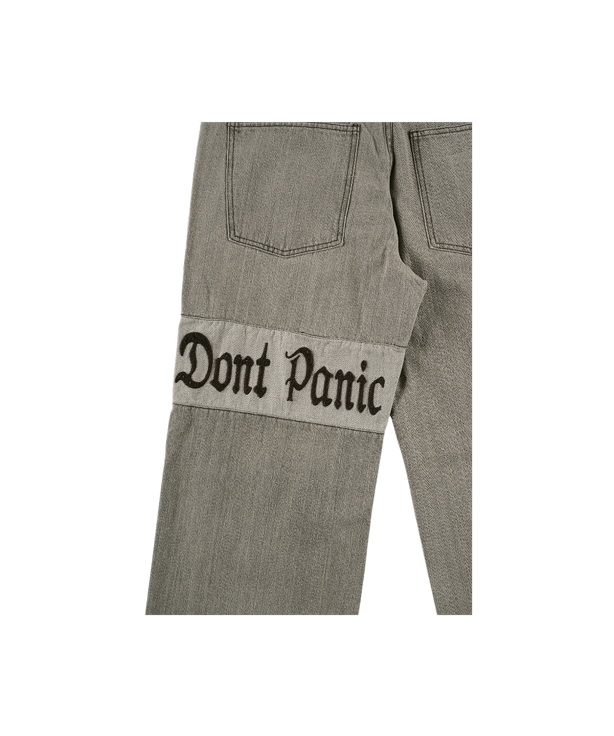이알티알(ERTR) Dont Panic Denim Pants Sand