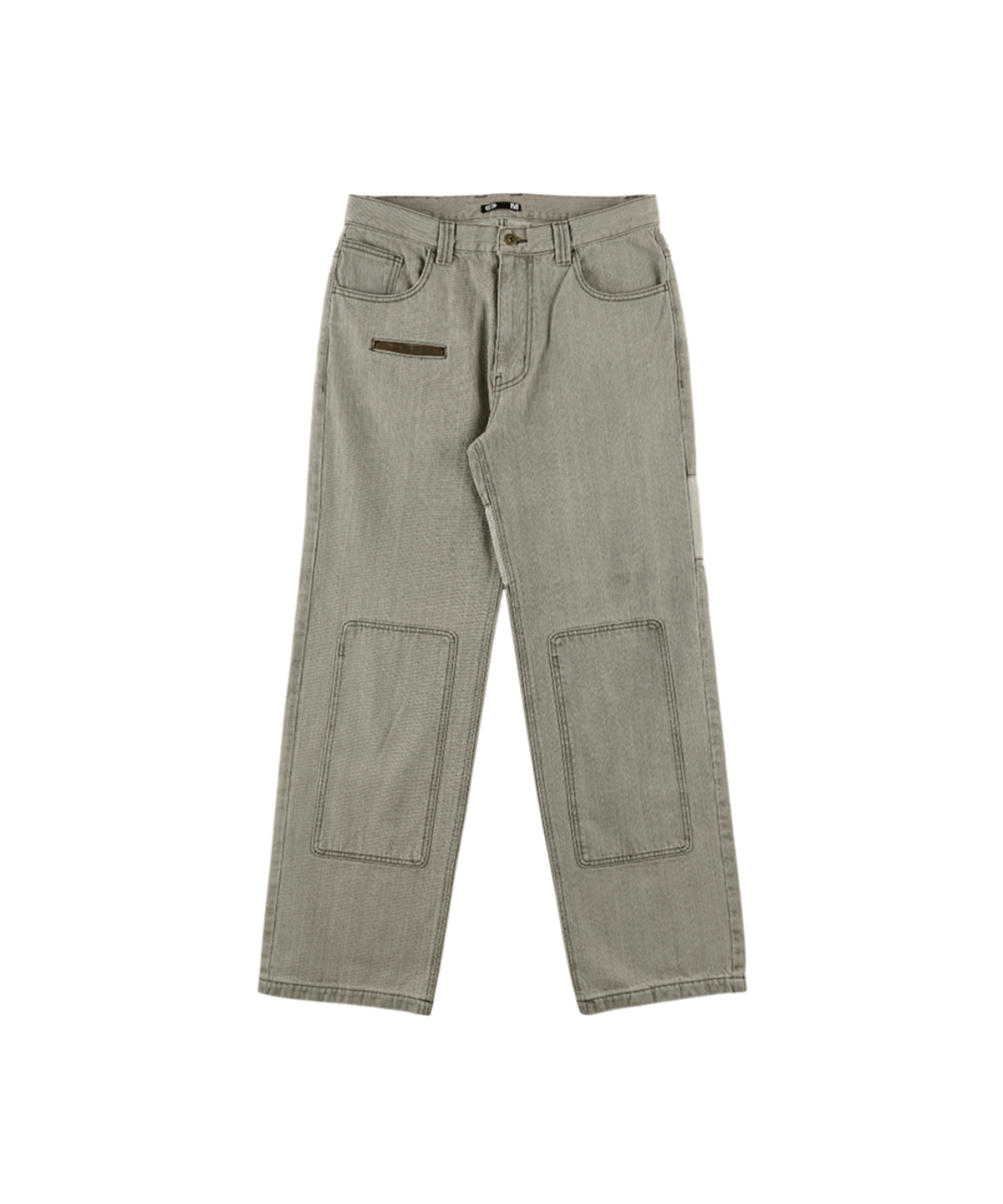 이알티알(ERTR) Dont Panic Denim Pants Sand