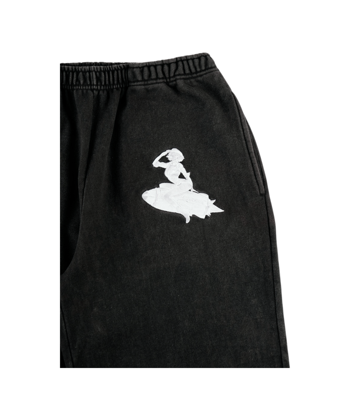 이알티알(ERTR) Cosmic Girl Jogger Pants Black