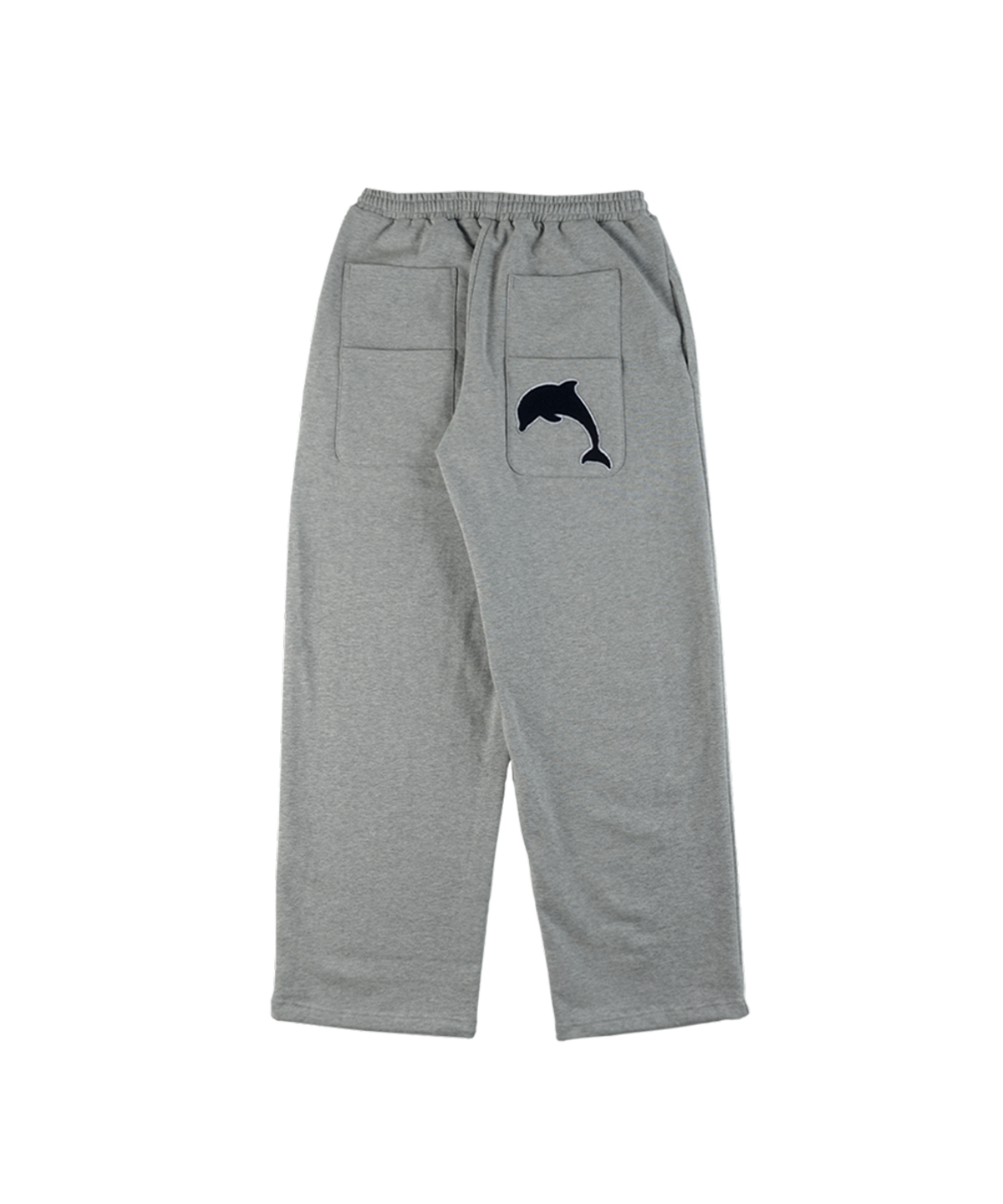 이알티알(ERTR) Dont Panic Dolphin Jogger Pants Melange Grey
