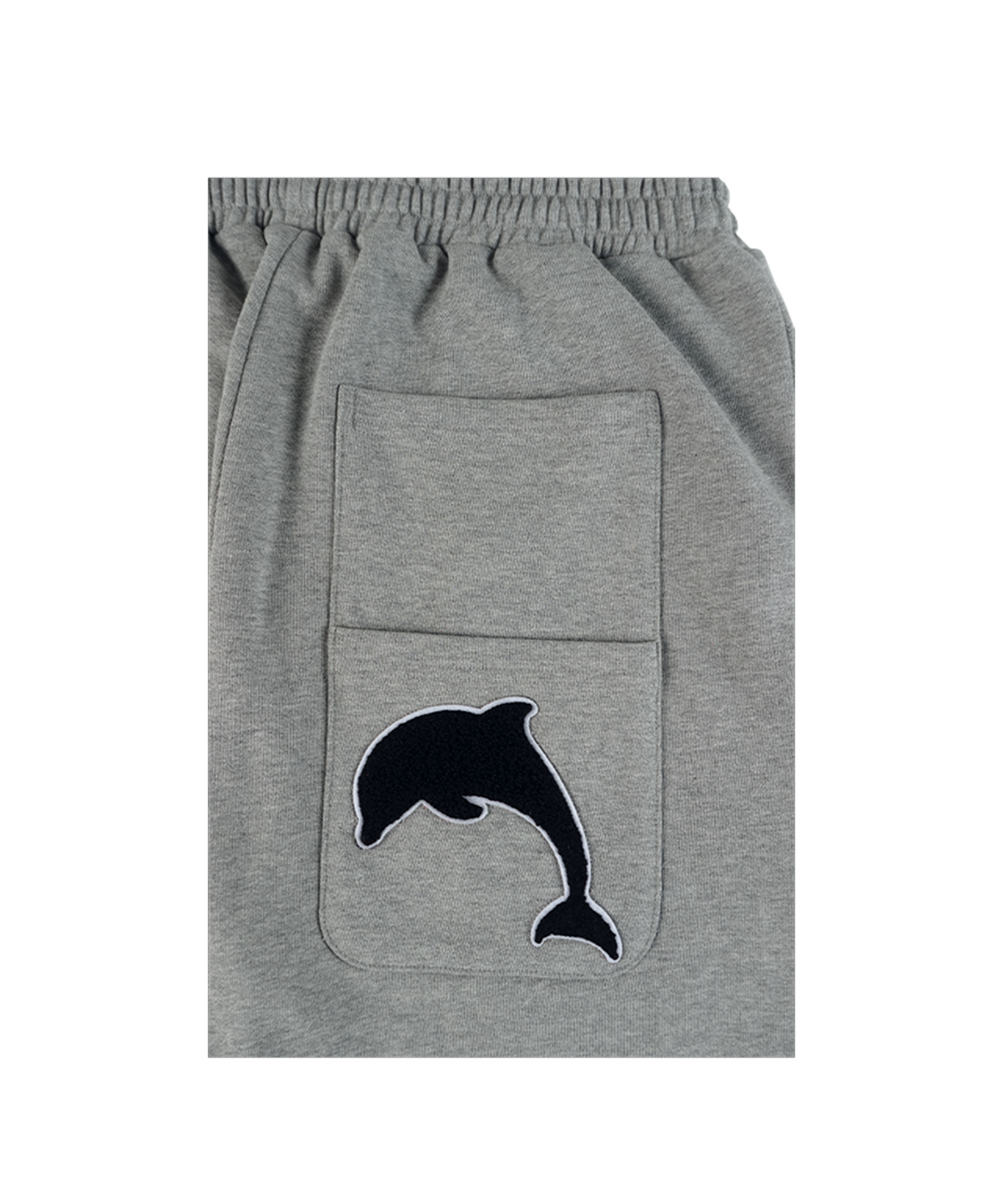 이알티알(ERTR) Dont Panic Dolphin Jogger Pants Melange Grey
