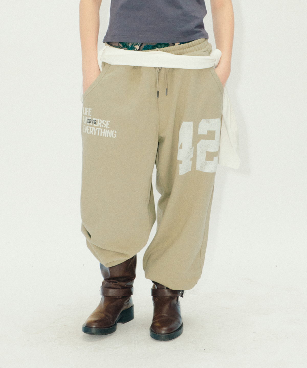 이알티알(ERTR) 42 Jogger Pants Khaki