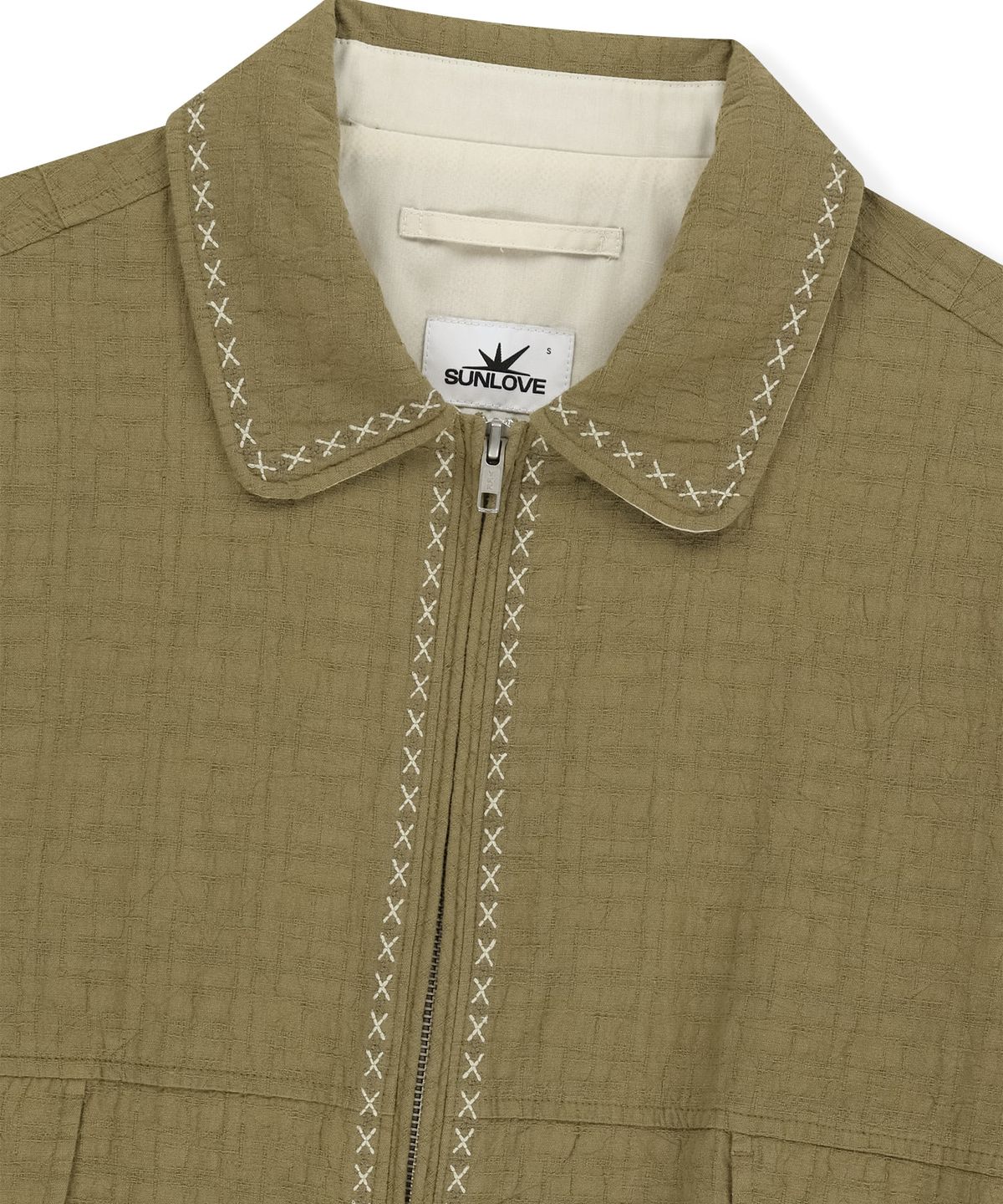 썬러브투어(SUNLOVETOUR) Rough Swing Jacket Khaki