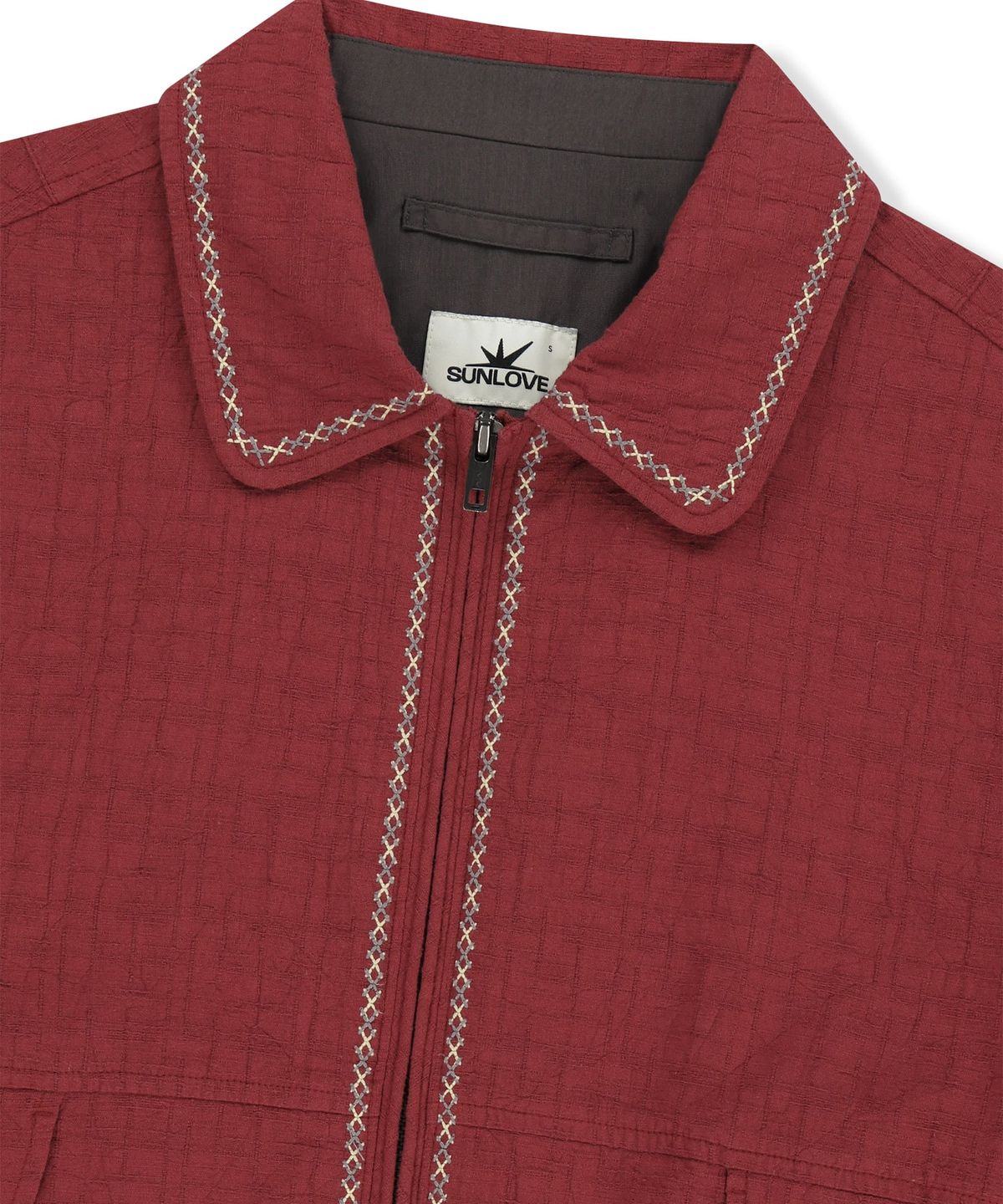 썬러브투어(SUNLOVETOUR) Rough Swing Jacket Red