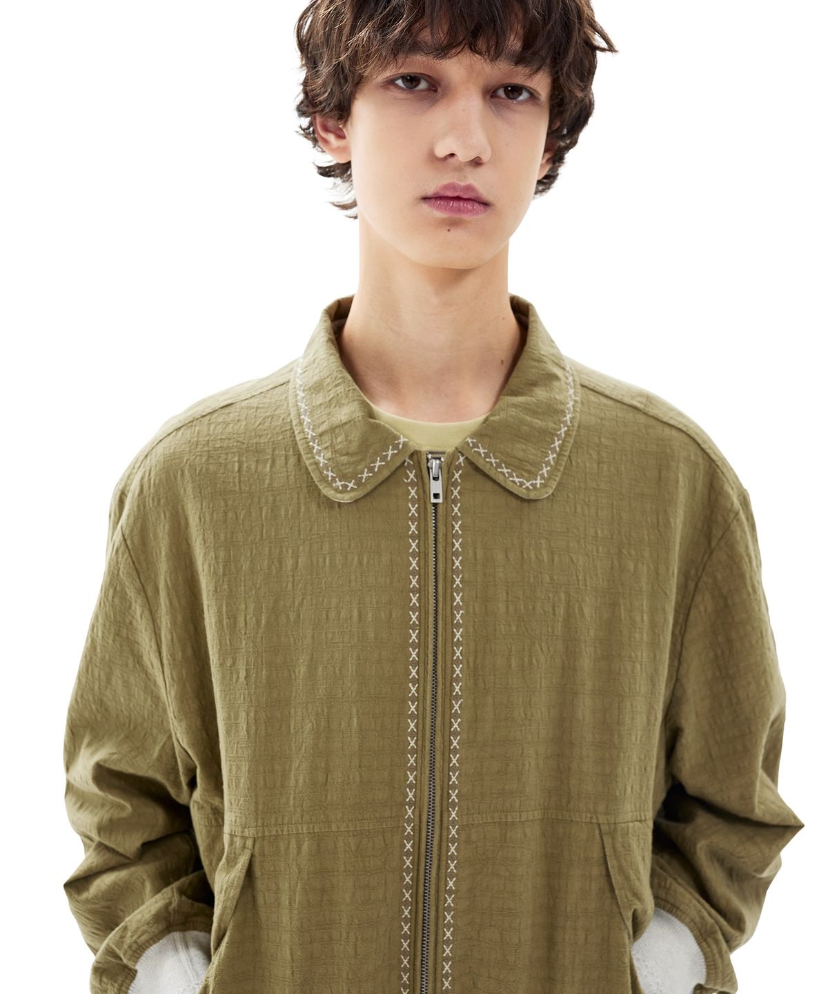 썬러브투어(SUNLOVETOUR) Rough Swing Jacket Red