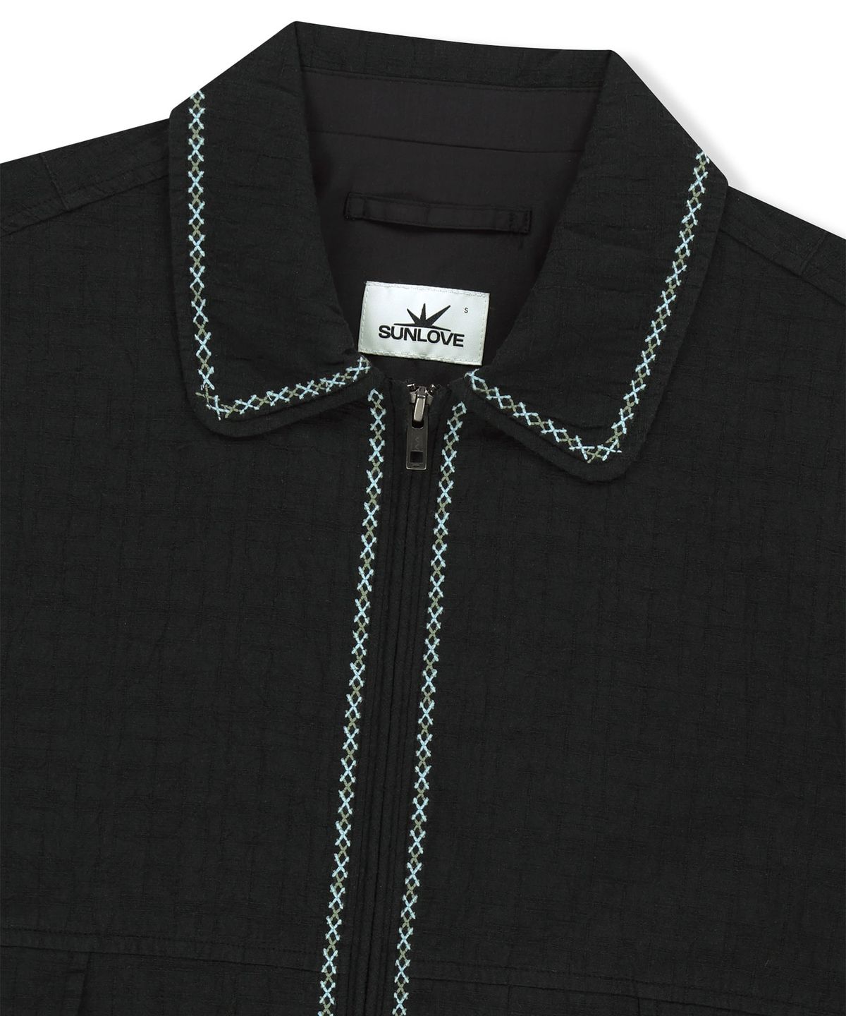썬러브투어(SUNLOVETOUR) Rough Swing Jacket Black