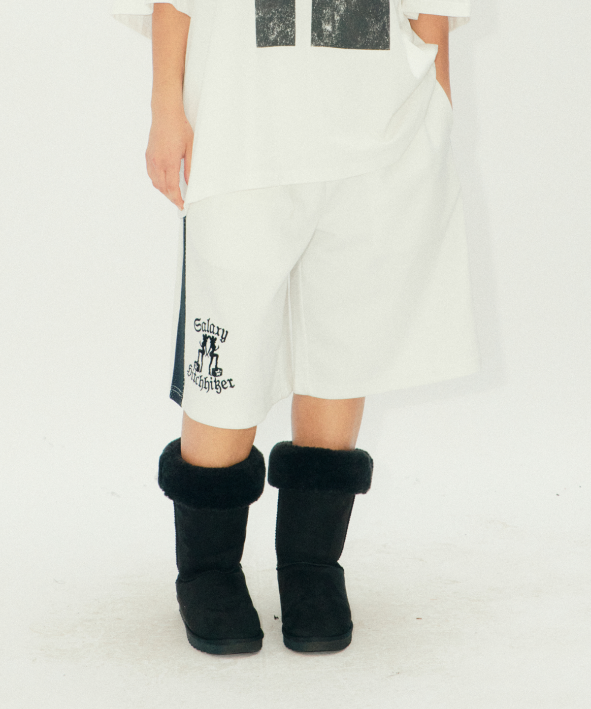 이알티알(ERTR) Hitchhiker Basket Pants White