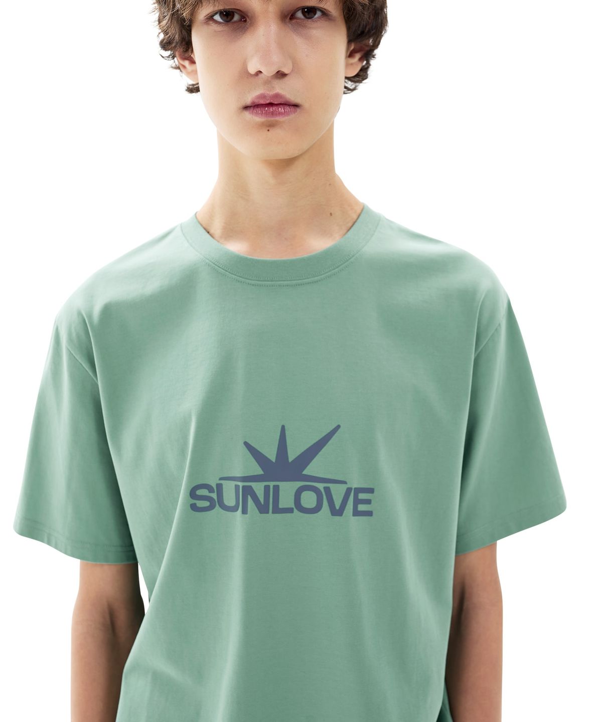 썬러브투어(SUNLOVETOUR) Daybreak Logo Tee Green