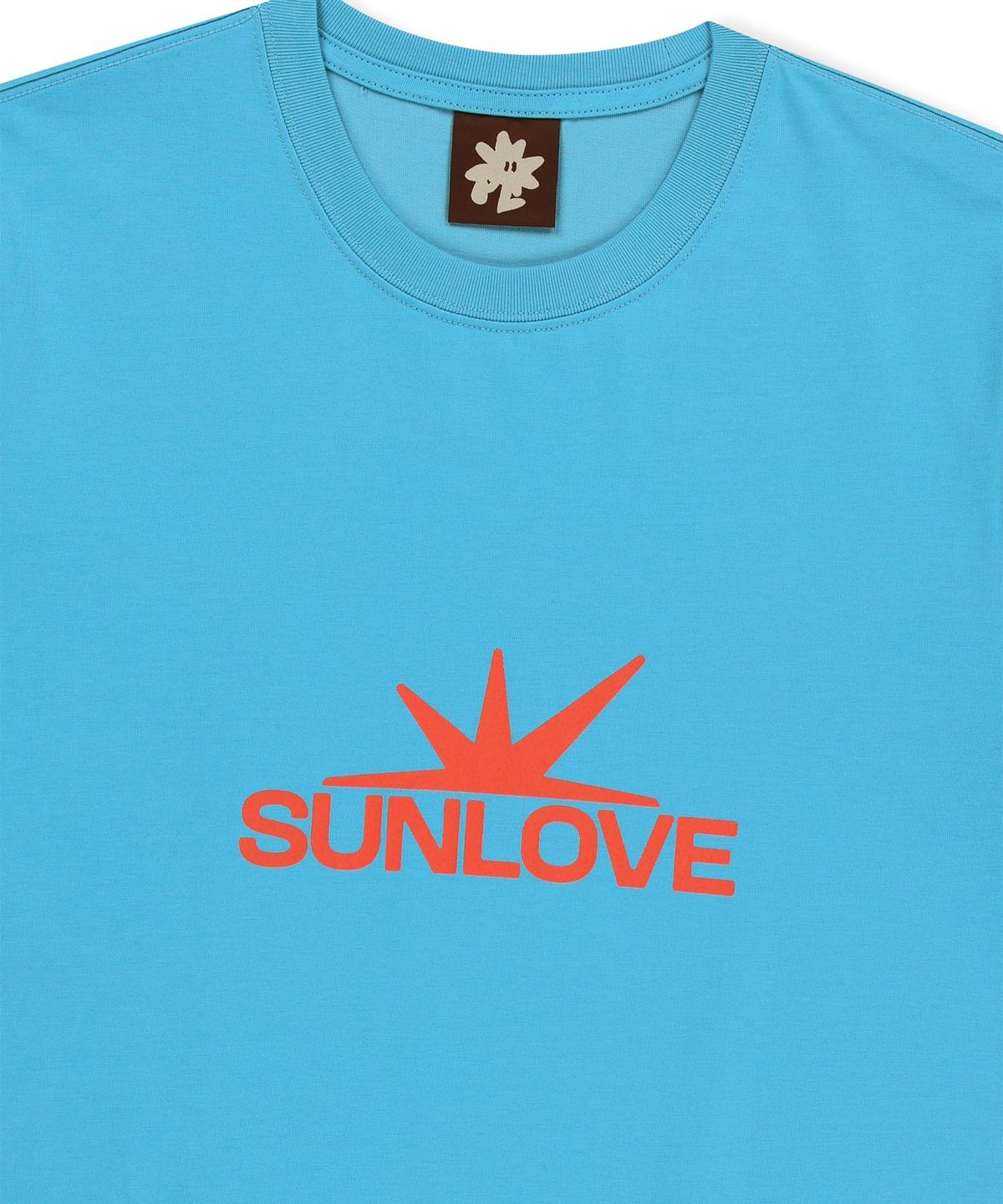 썬러브투어(SUNLOVETOUR) Daybreak Logo Tee Blue