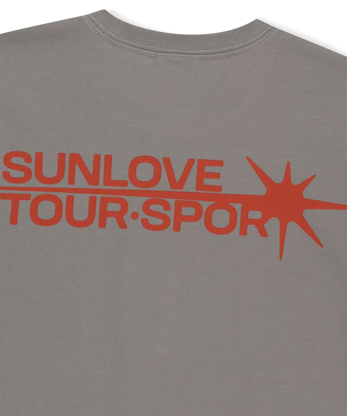 썬러브투어(SUNLOVETOUR) Flash Logo Tee Grey