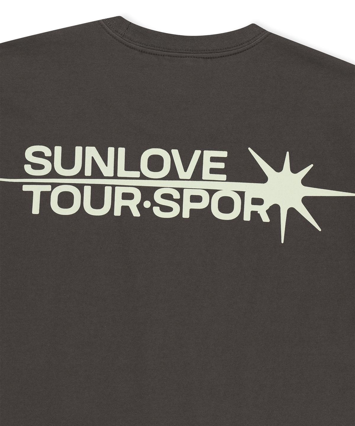 썬러브투어(SUNLOVETOUR) Flash Logo Tee Charcoal