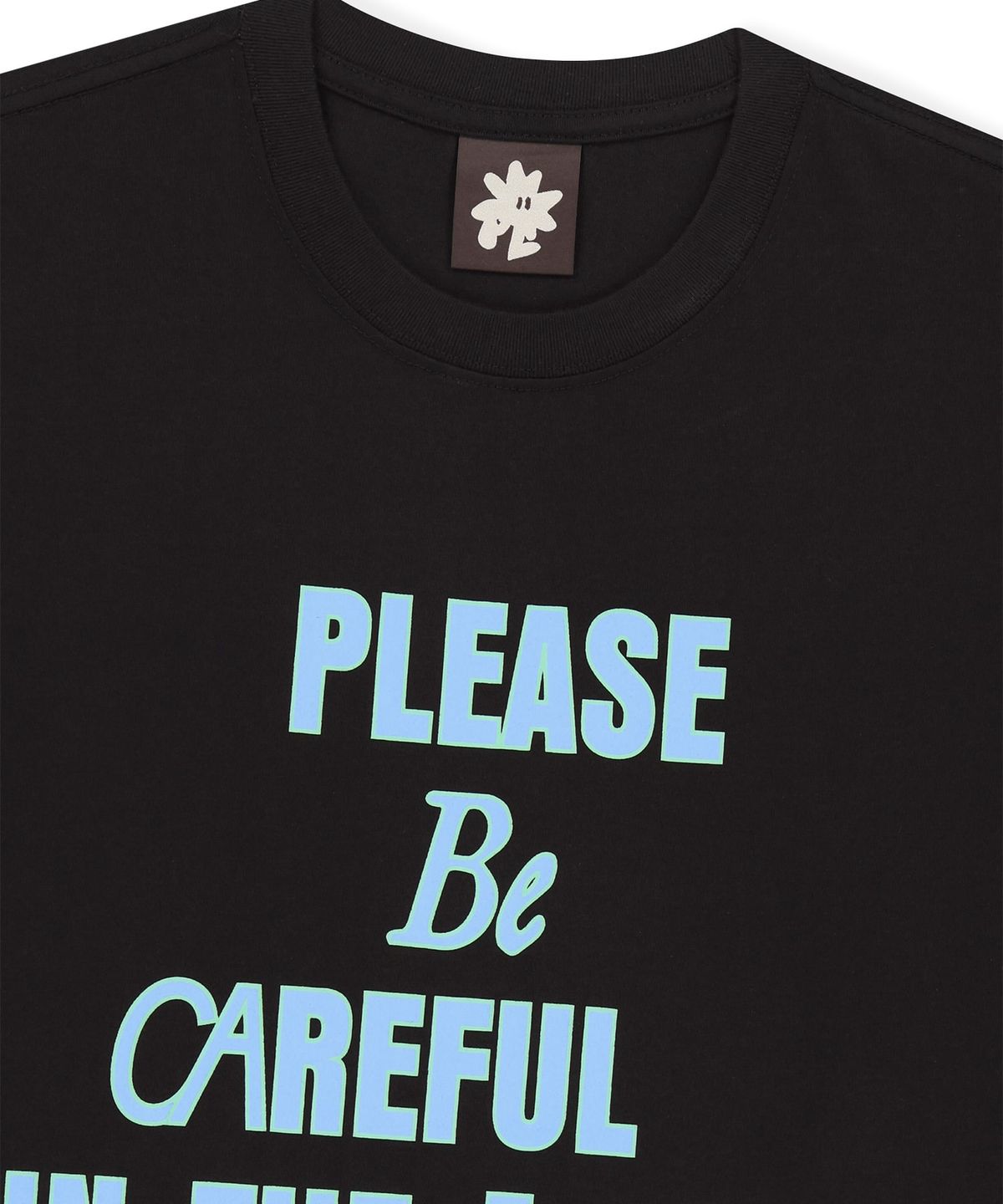 썬러브투어(SUNLOVETOUR) Rough Sign Tee Black