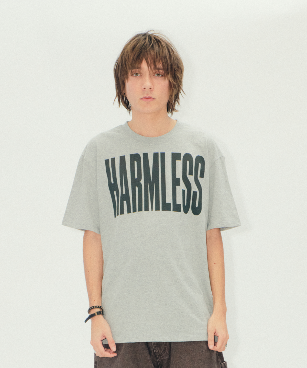 이알티알(ERTR) Harmless T-Shirt Melange Grey