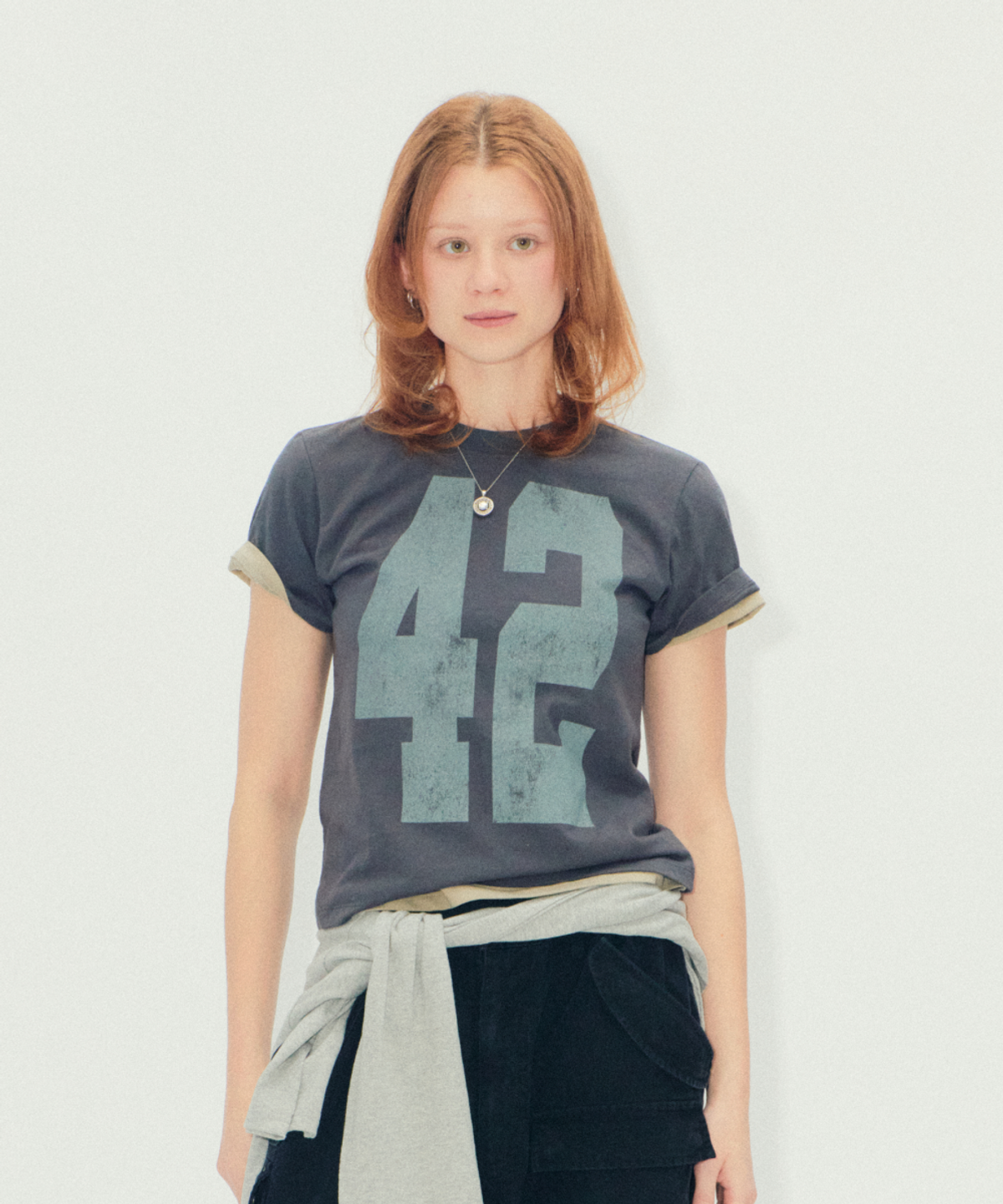 이알티알(ERTR) 42 T-Shirt Charcoal