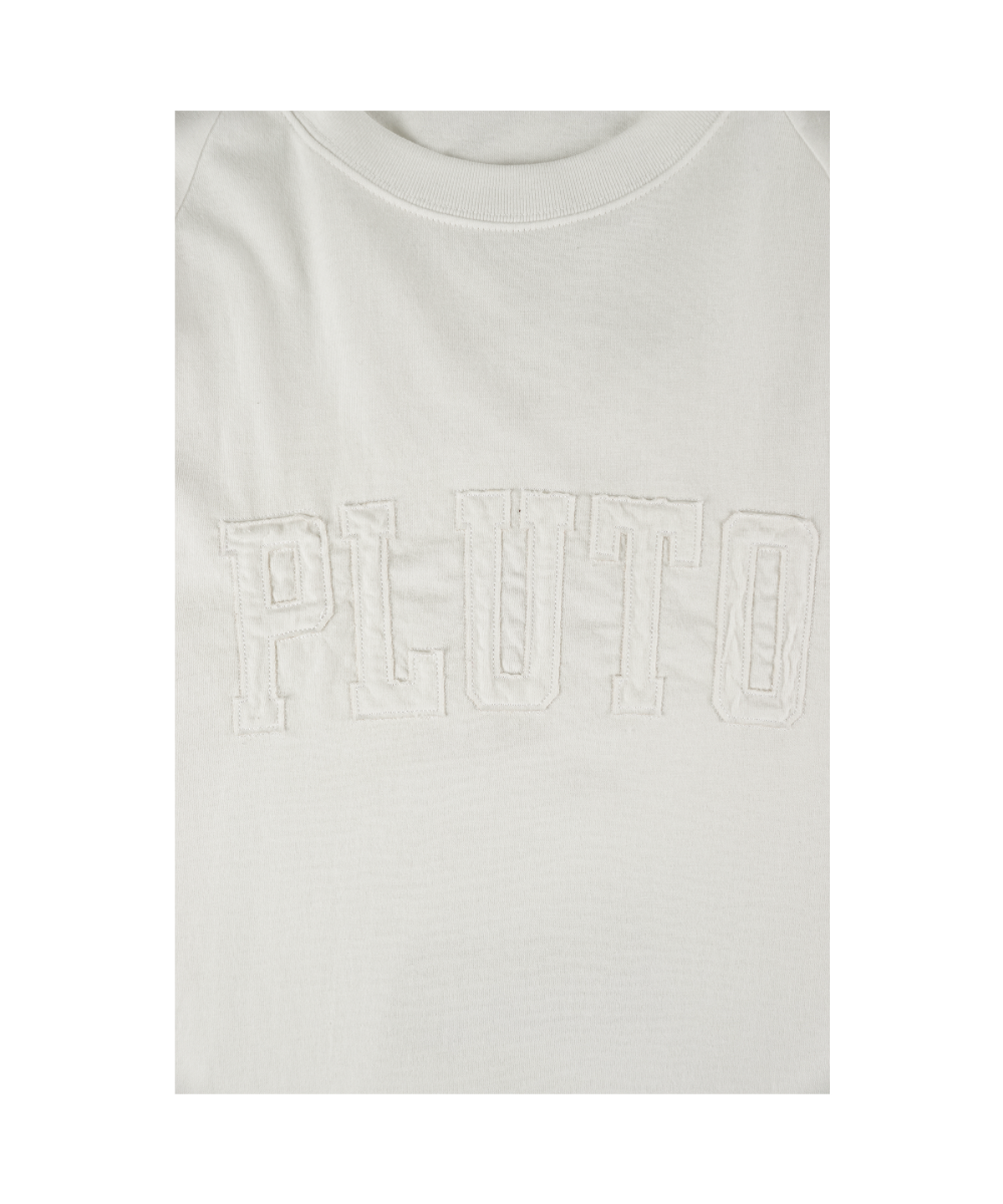 이알티알(ERTR) PLUTO Applique T-Shirt White