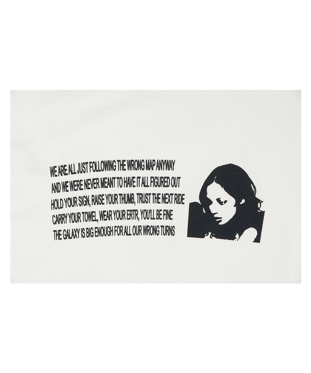이알티알(ERTR) HRT Girl T-Shirt White