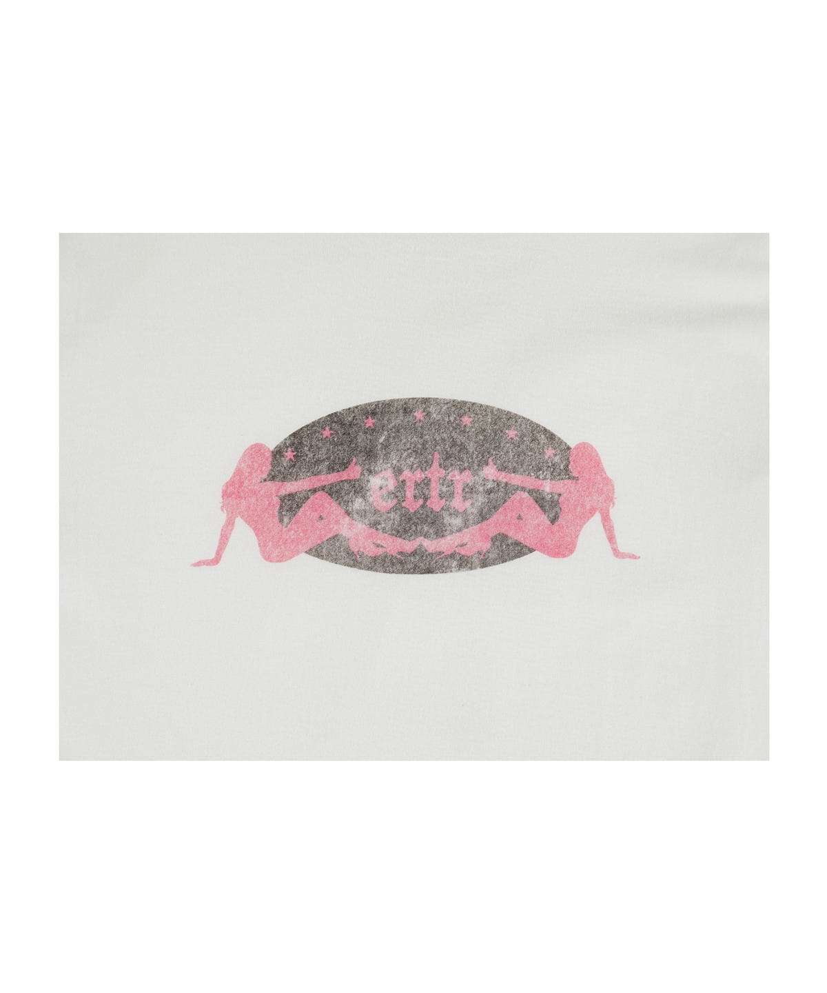 이알티알(ERTR) Thumbs Up Girl T-Shirt White