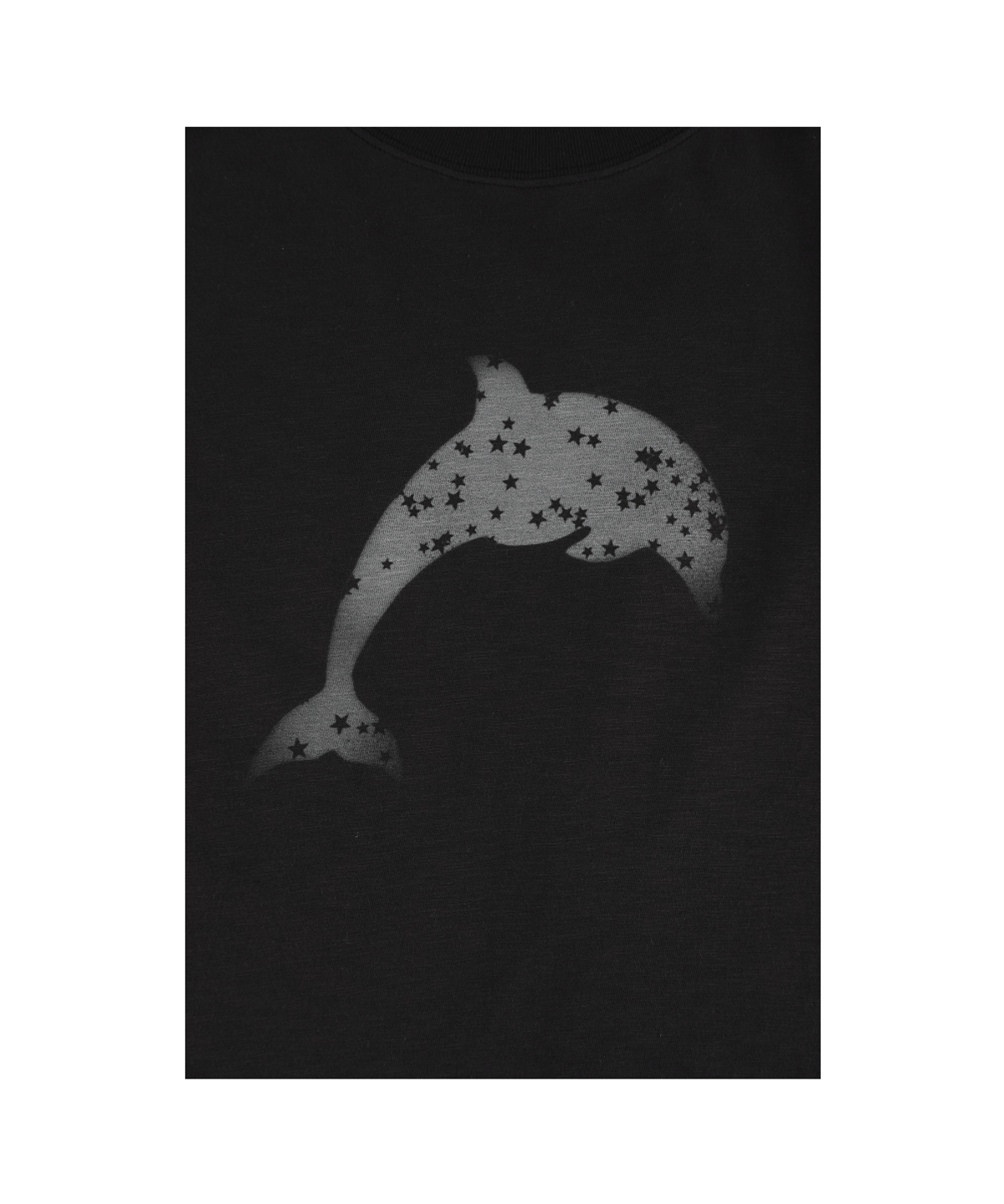 이알티알(ERTR) Star Dolphin T-Shirt Black