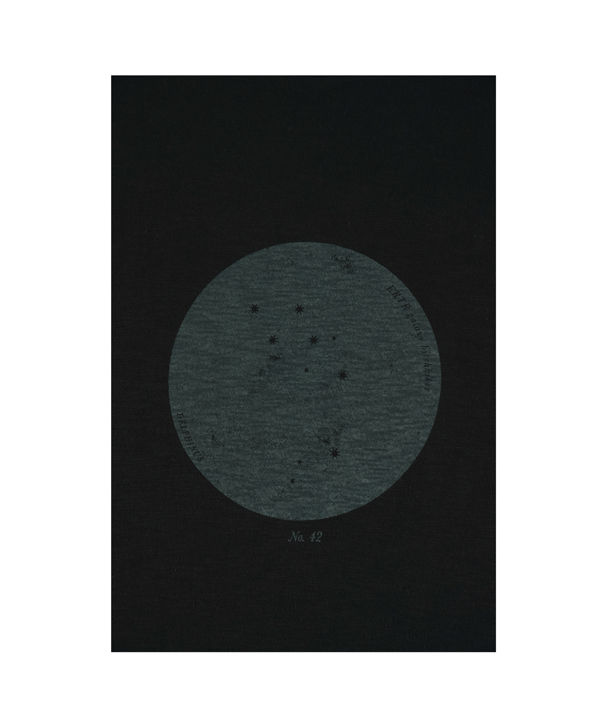 이알티알(ERTR) Delphinus T-Shirt Black