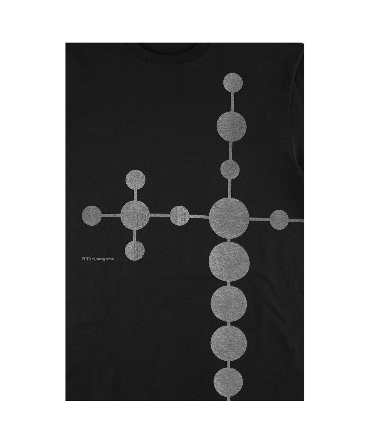 이알티알(ERTR) Mystery Circle T-Shirt Black