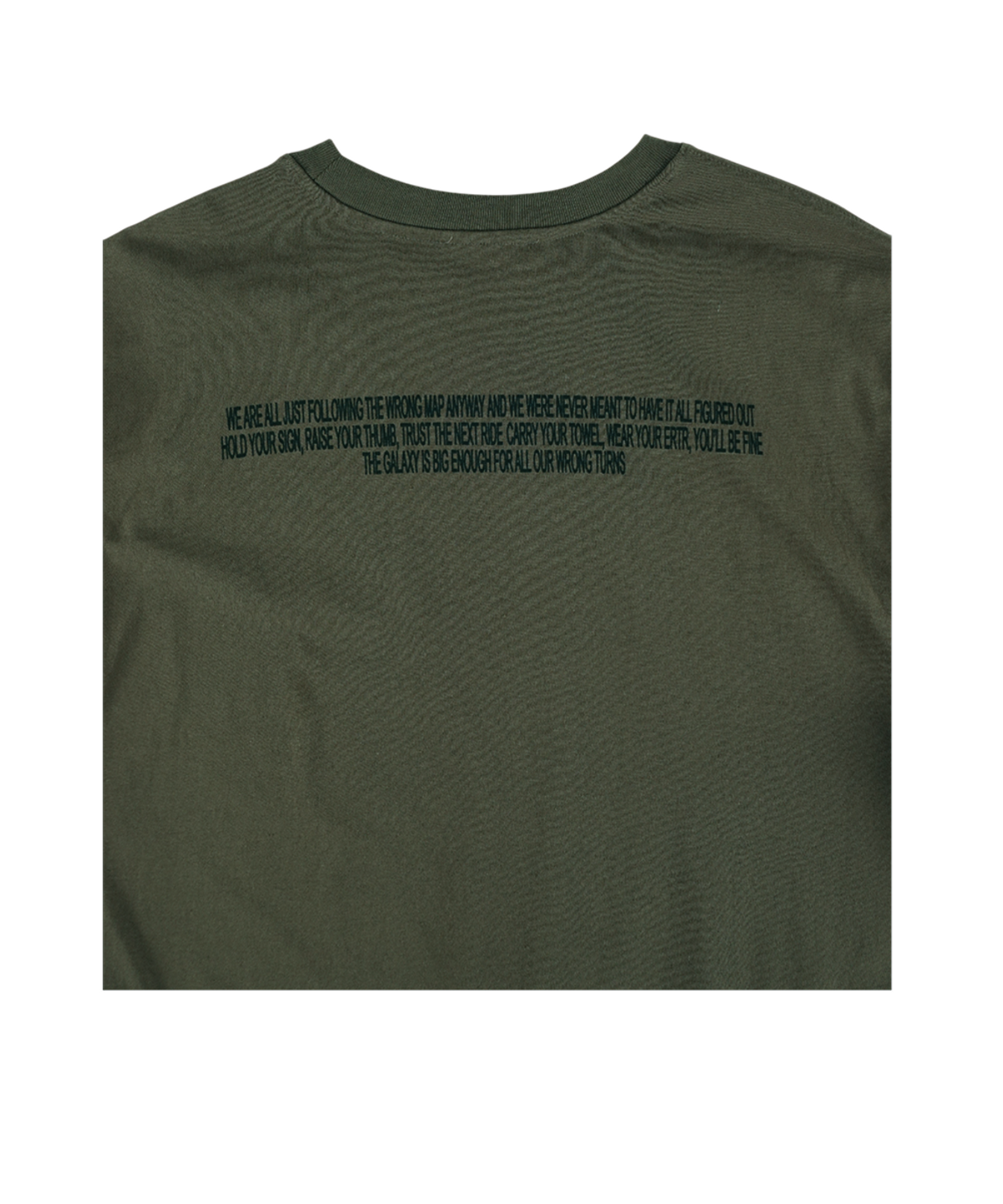 이알티알(ERTR) Circle Girl T-Shirt Khaki