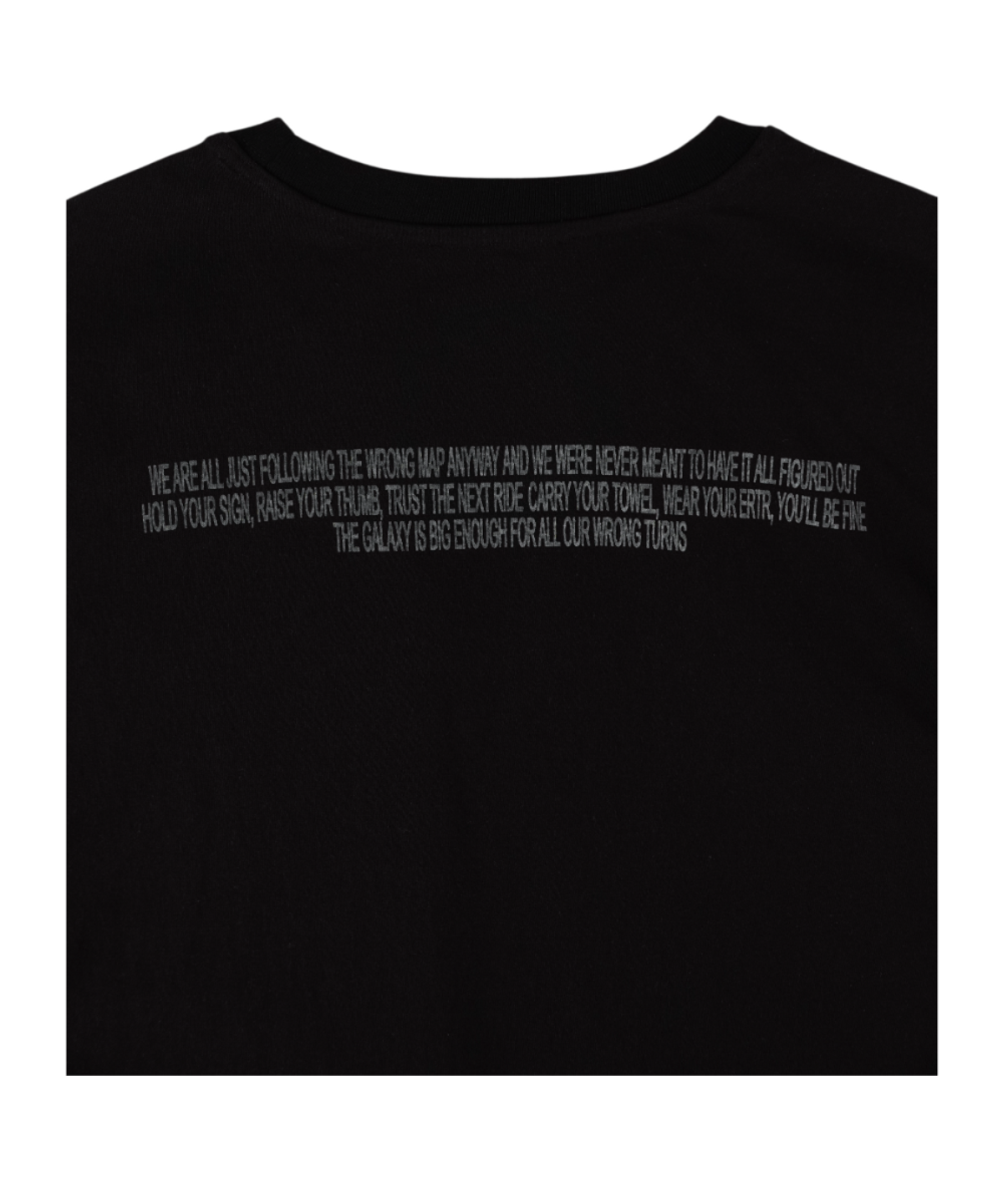 이알티알(ERTR) Circle Girl T-Shirt Black