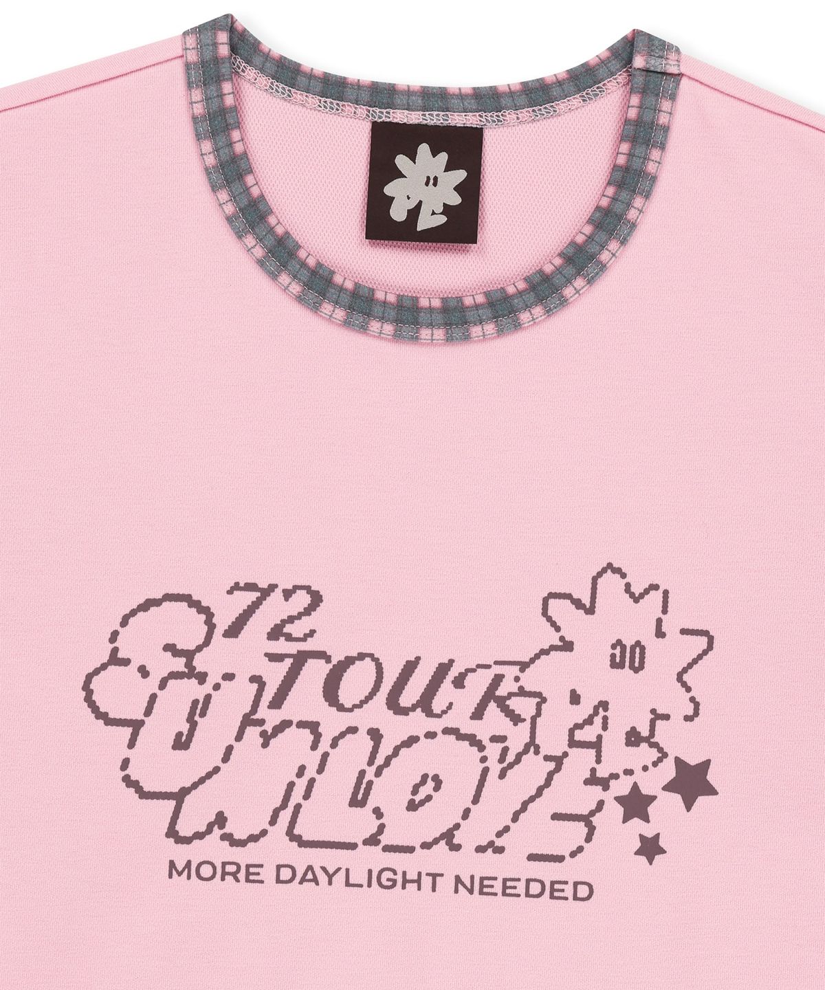 썬러브투어(SUNLOVETOUR) W 72 Tour Ringer Tee Pink