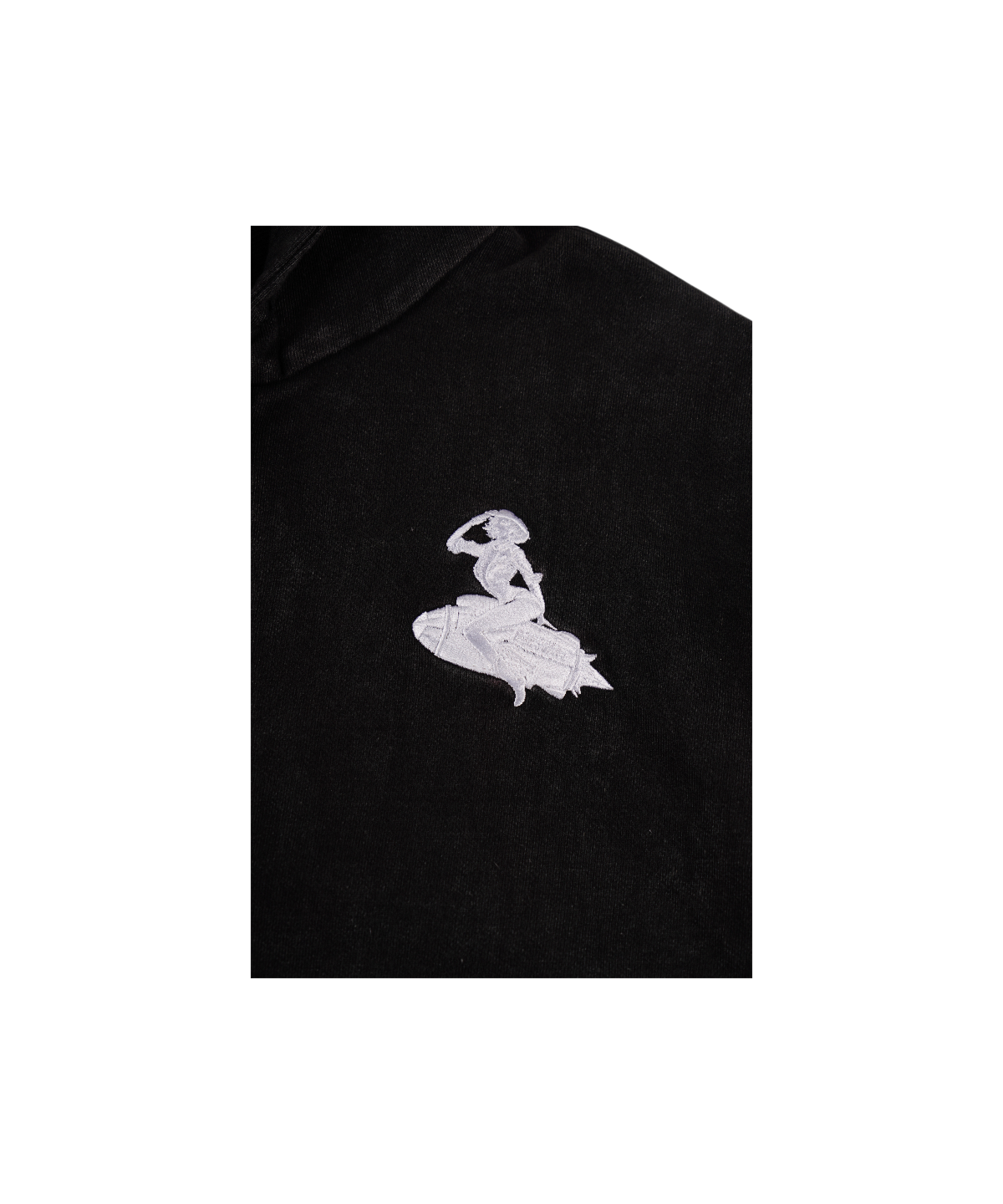이알티알(ERTR) Cosmic Girl Hoodie Zip Up Black