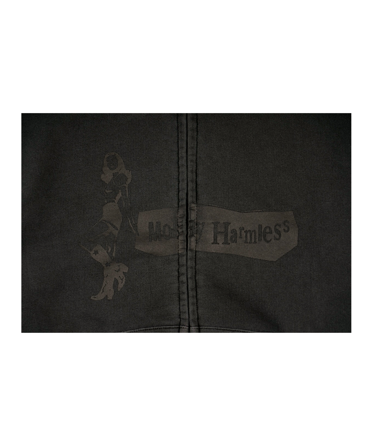 이알티알(ERTR) Mostly Harmless Hoodie Zip Up Charcoal