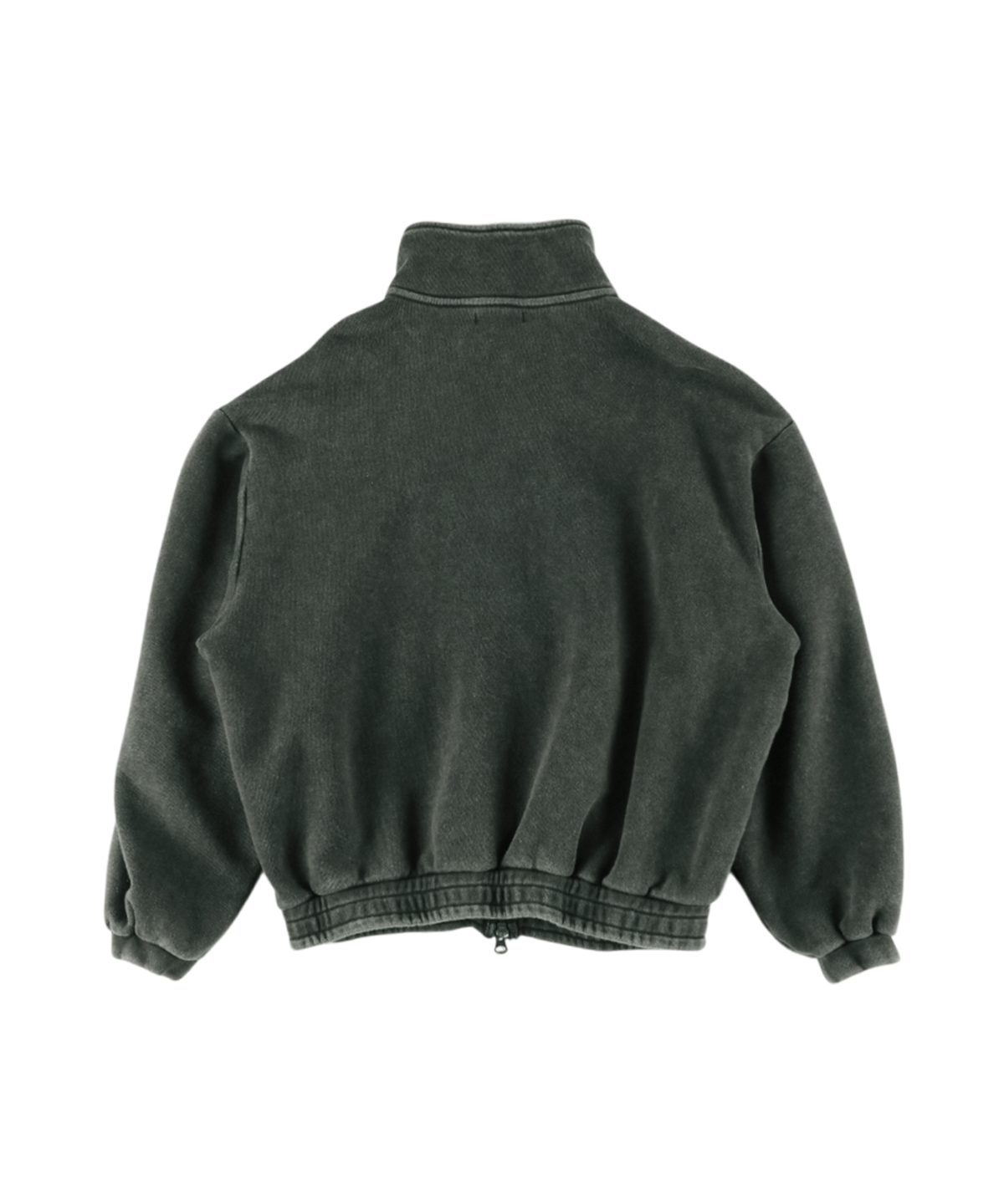 이알티알(ERTR) Picket Girl Patch Zip Up Jacket Black