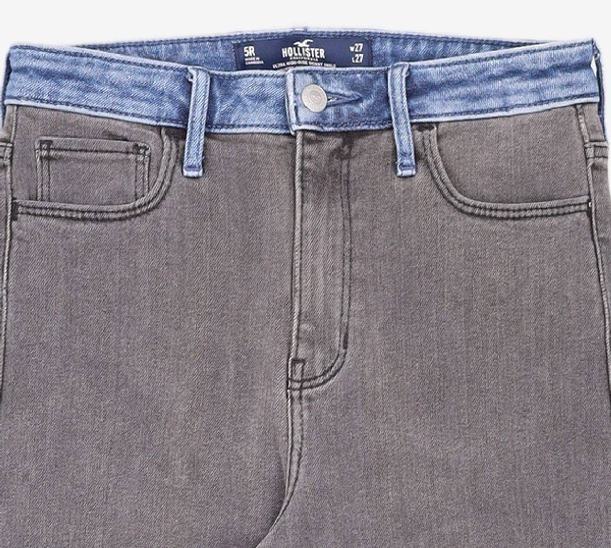 홀리스터(HOLLISTER) 청/데님 팬츠 W27/L27