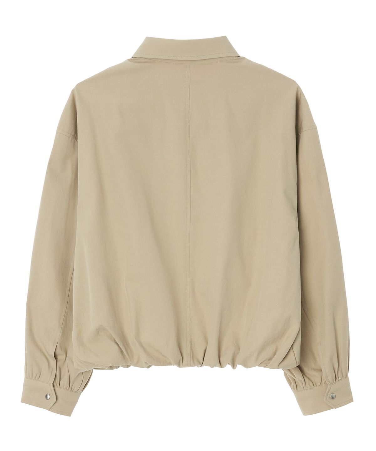 뉴루키(NEW LOOKY) Shirring point jumper_Beige