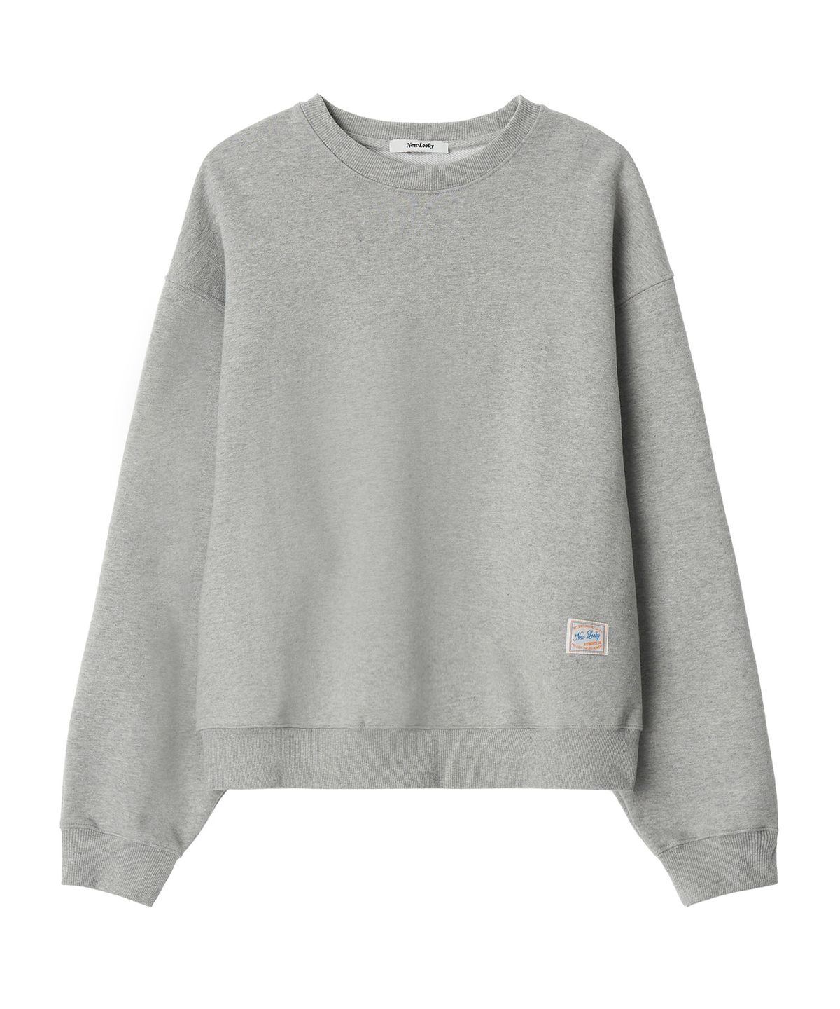 뉴루키(NEW LOOKY) Overfit sweatshirt _Melange grey