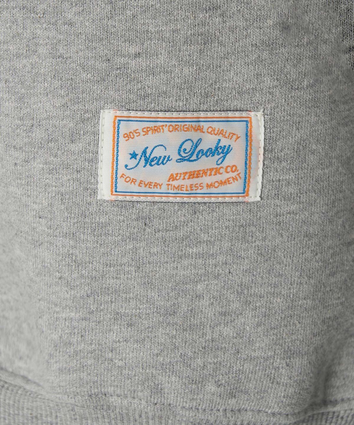 뉴루키(NEW LOOKY) Overfit sweatshirt _Melange grey
