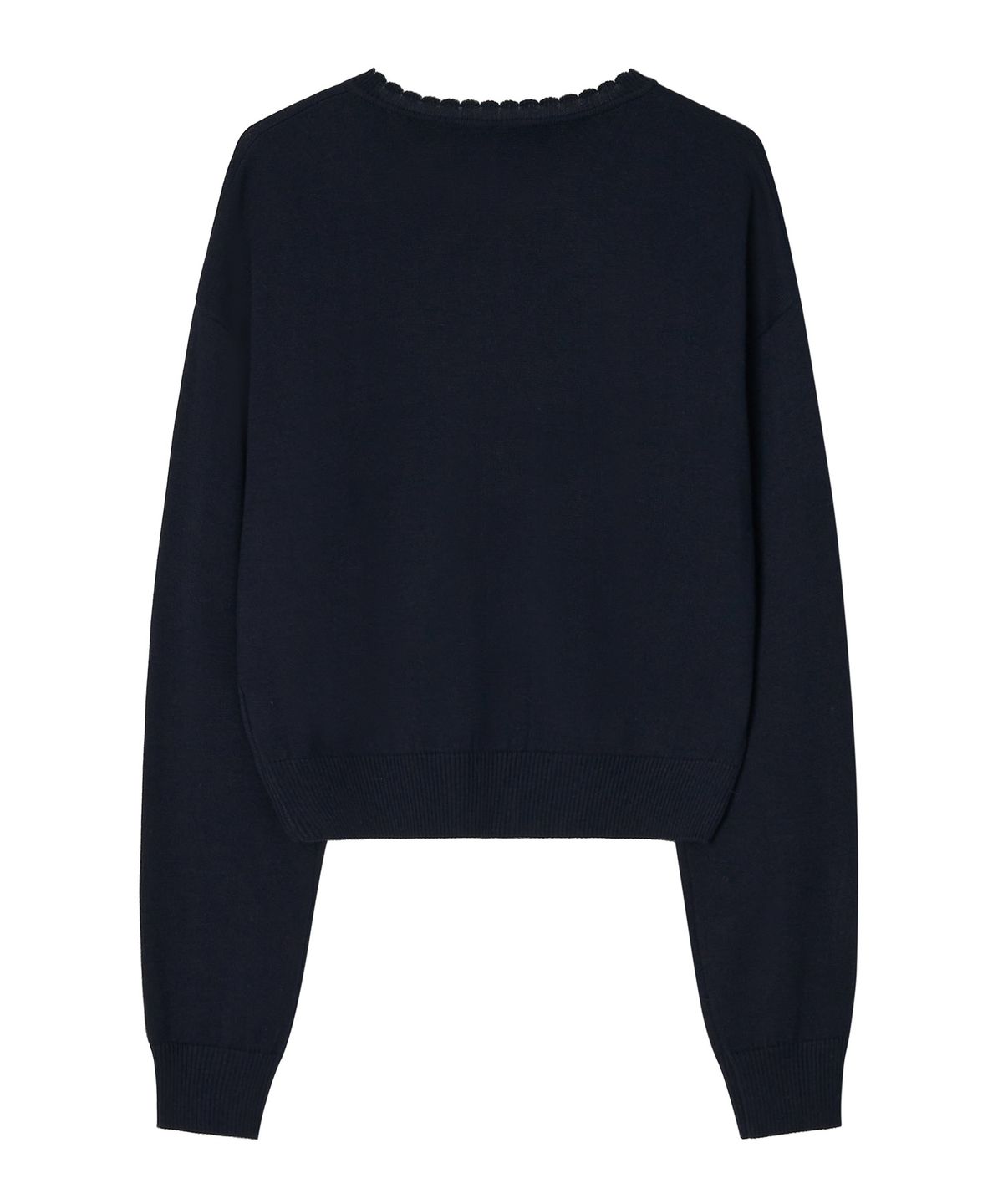 뉴루키(NEW LOOKY) Base loose fit cardigan_Navy